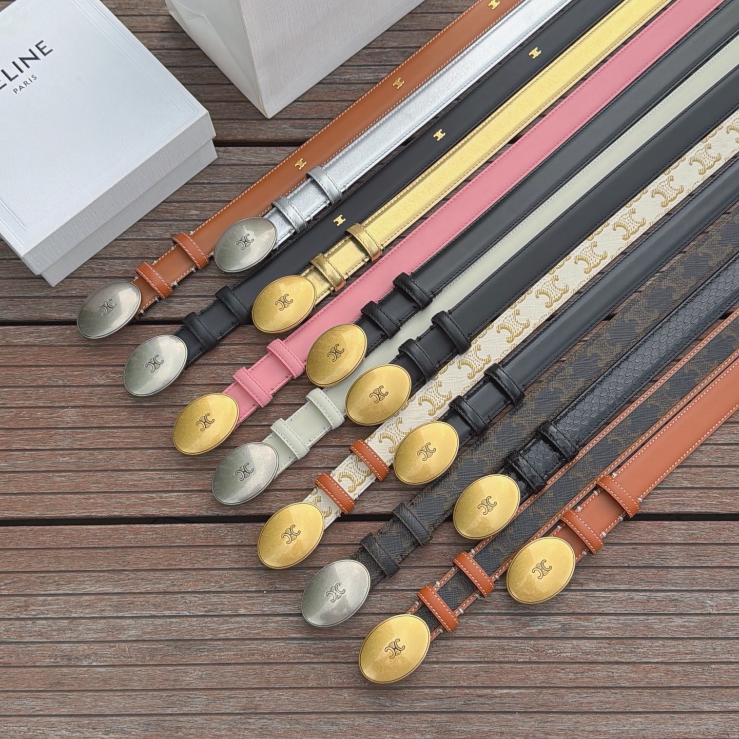 💥💥💥2.5cm赛琳腰带，头层牛皮，长度：75.80.85.90.95.100.105欧，合金扣原版开模