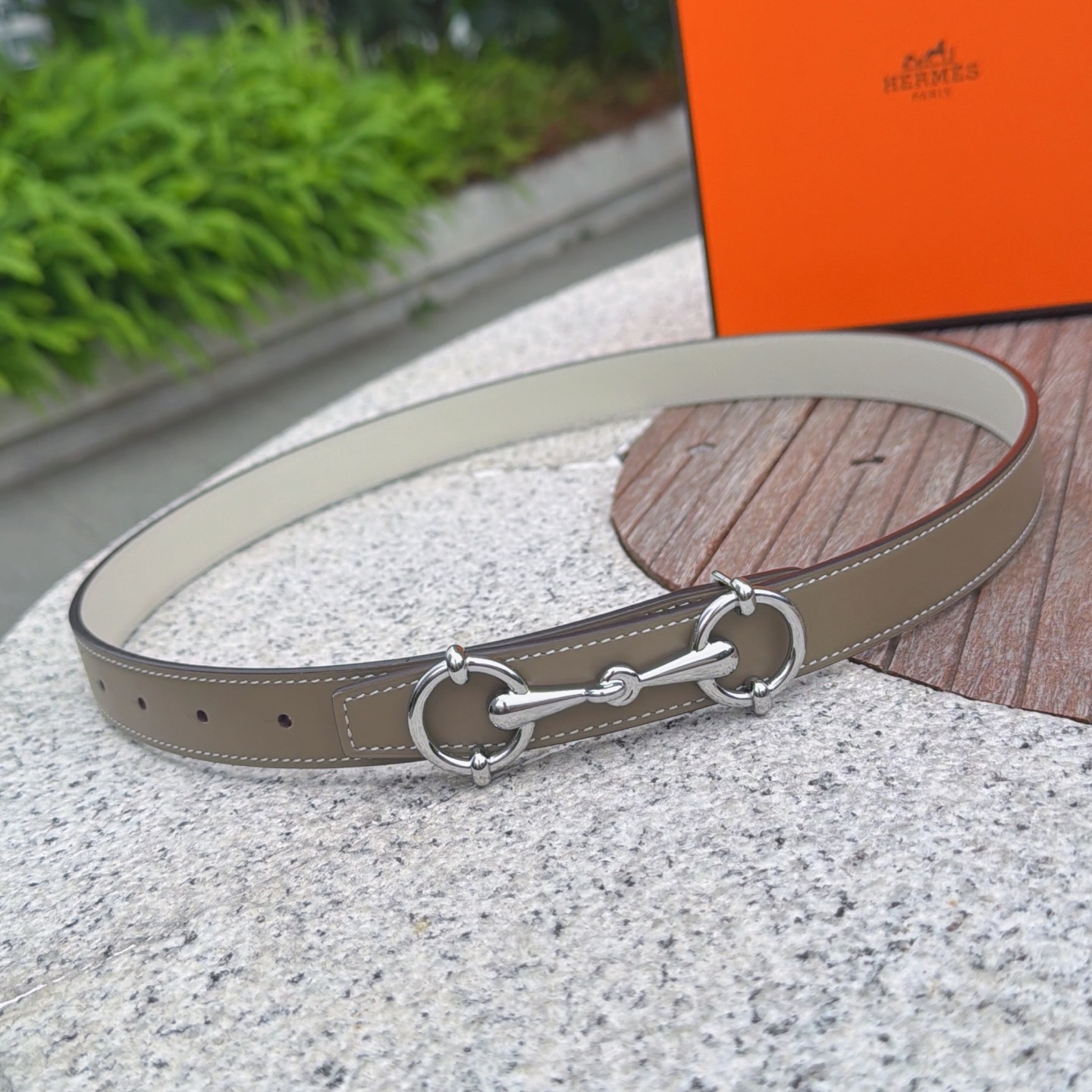 💥💥💥2.5cm爱马仕腰带，双面头层牛皮，长度：75.80.85.90.95.100.105.110欧，