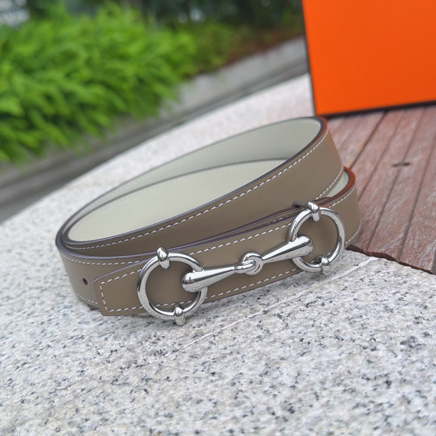 💥💥💥2.5cm爱马仕腰带，双面头层牛皮，长度：75.80.85.90.95.100.105.110欧，