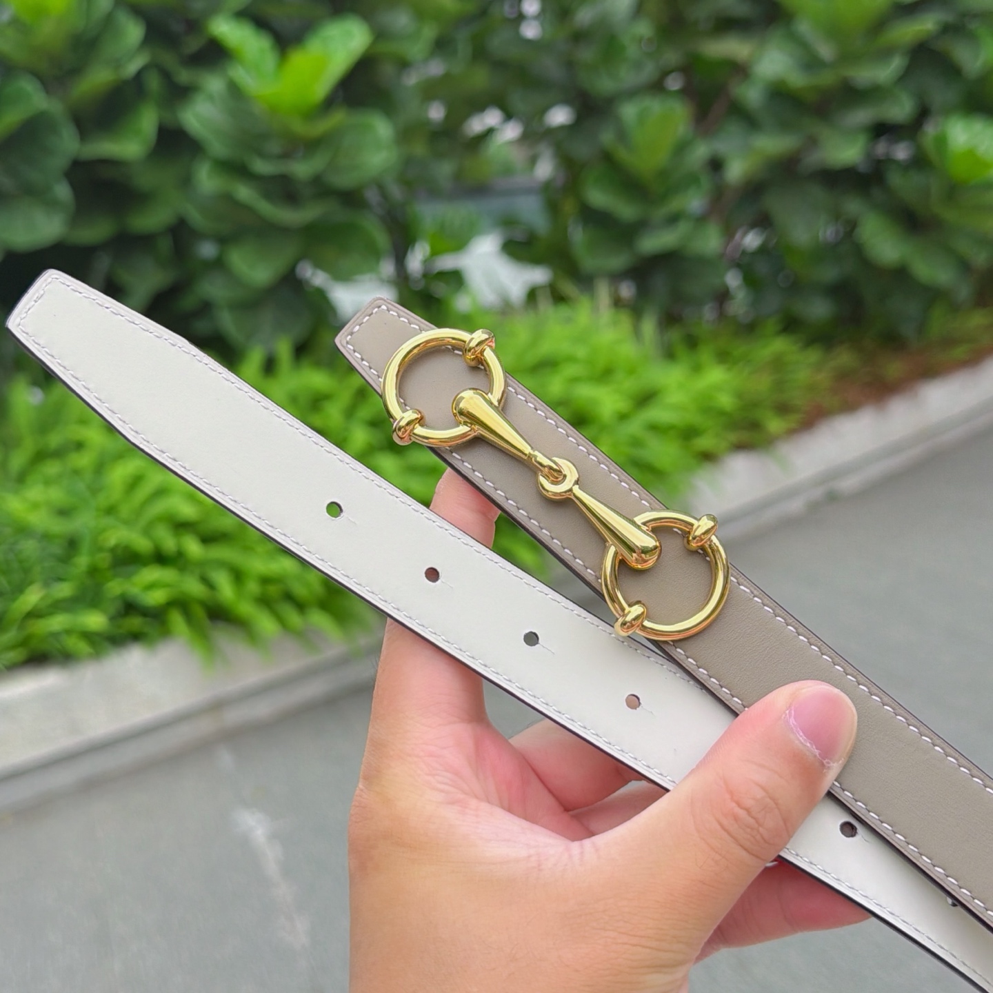 💥💥💥2.5cm爱马仕腰带，双面头层牛皮，长度：75.80.85.90.95.100.105.110欧，