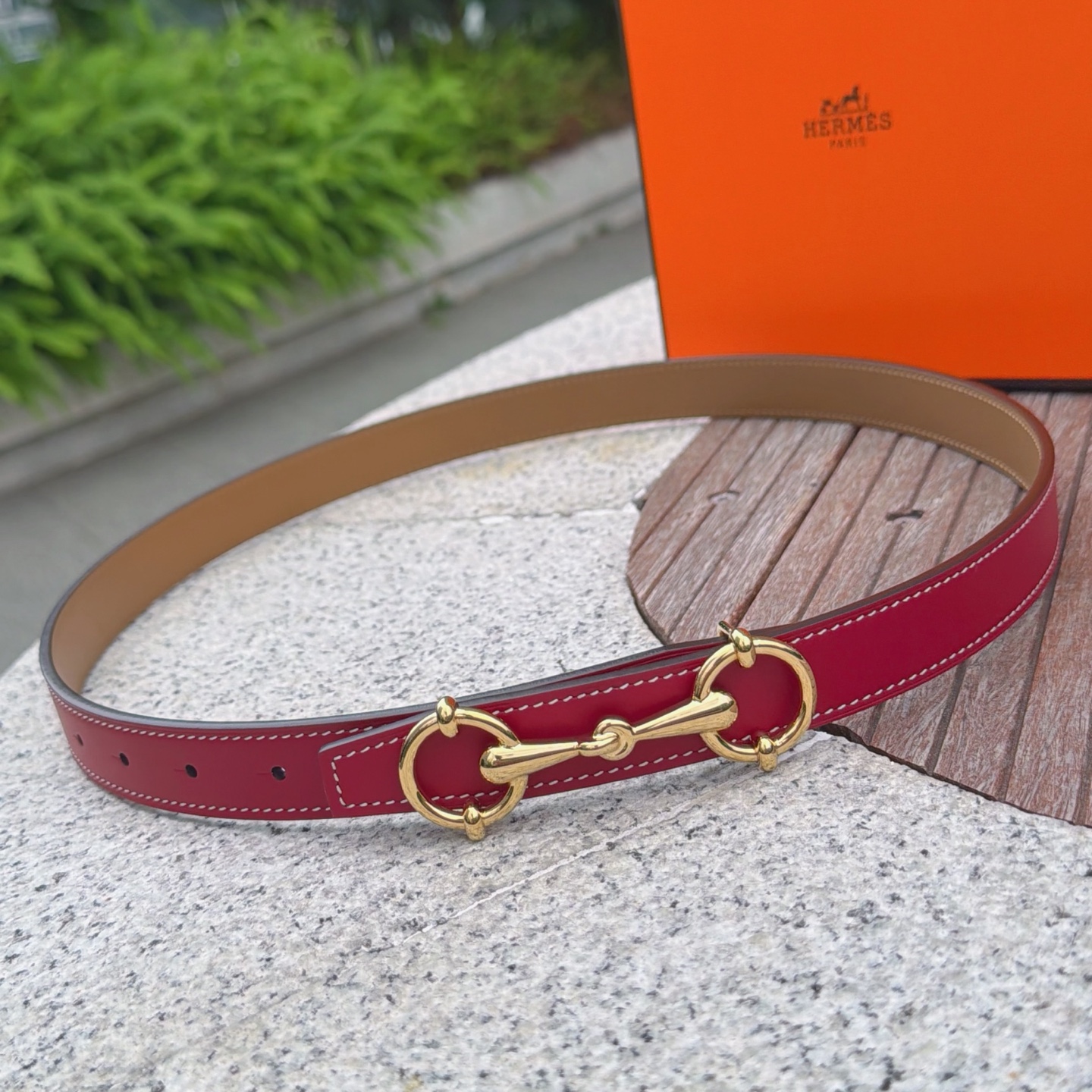 💥💥💥2.5cm爱马仕腰带，双面头层牛皮，长度：75.80.85.90.95.100.105.110欧，