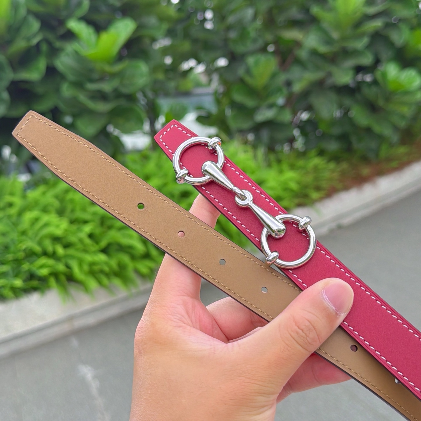 💥💥💥2.5cm爱马仕腰带，双面头层牛皮，长度：75.80.85.90.95.100.105.110欧，