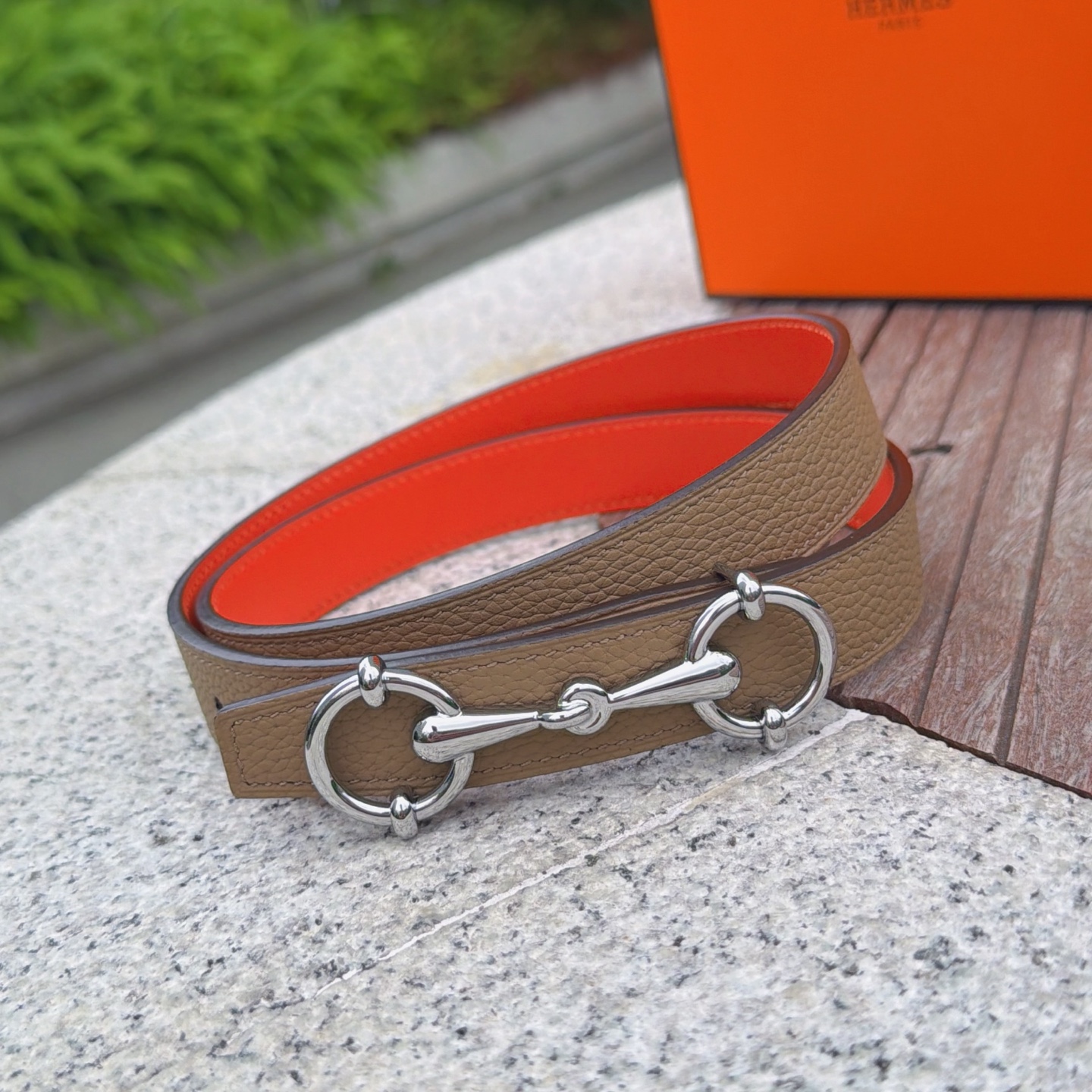 💥💥💥2.5cm爱马仕腰带，双面头层牛皮，长度：75.80.85.90.95.100.105.110欧，