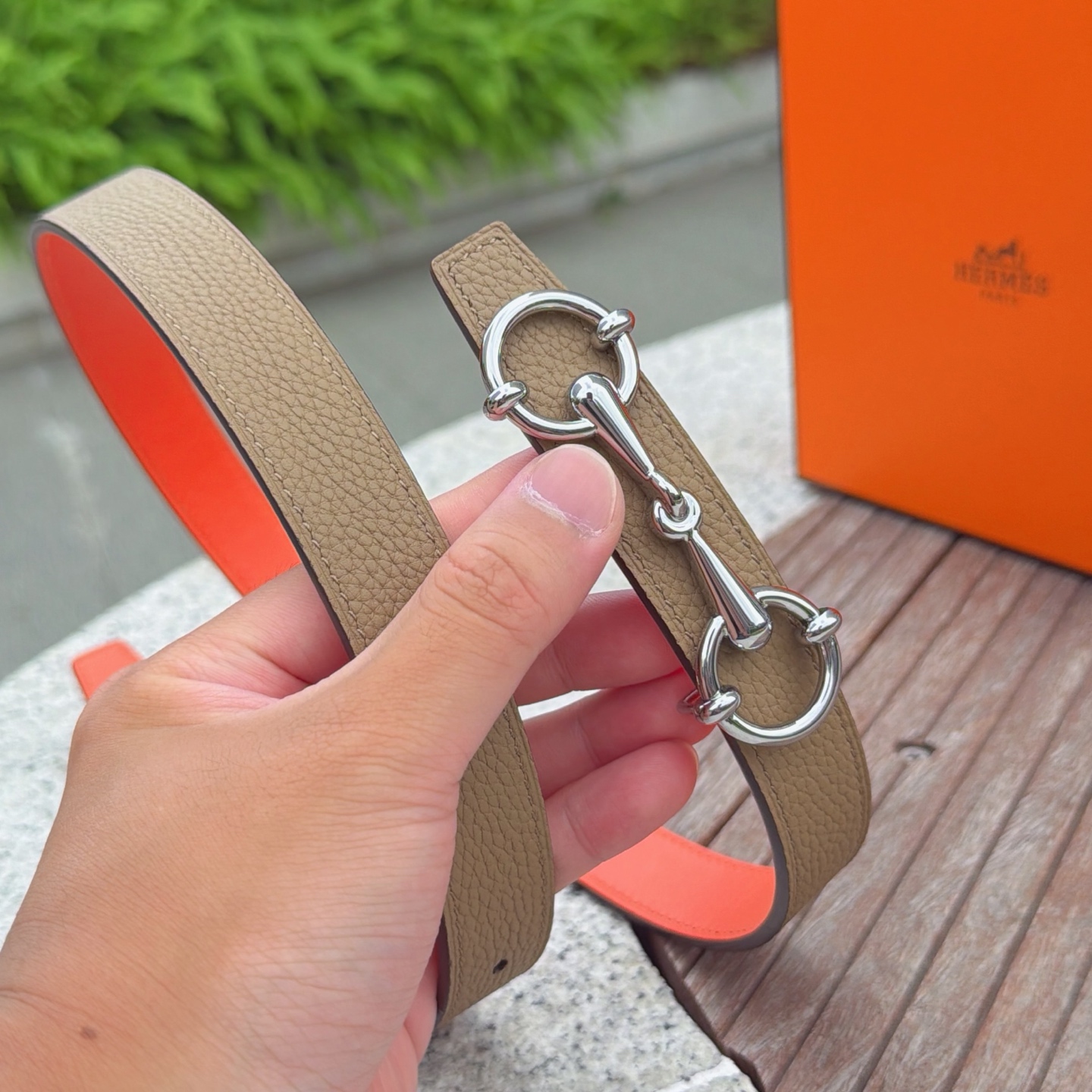 💥💥💥2.5cm爱马仕腰带，双面头层牛皮，长度：75.80.85.90.95.100.105.110欧，