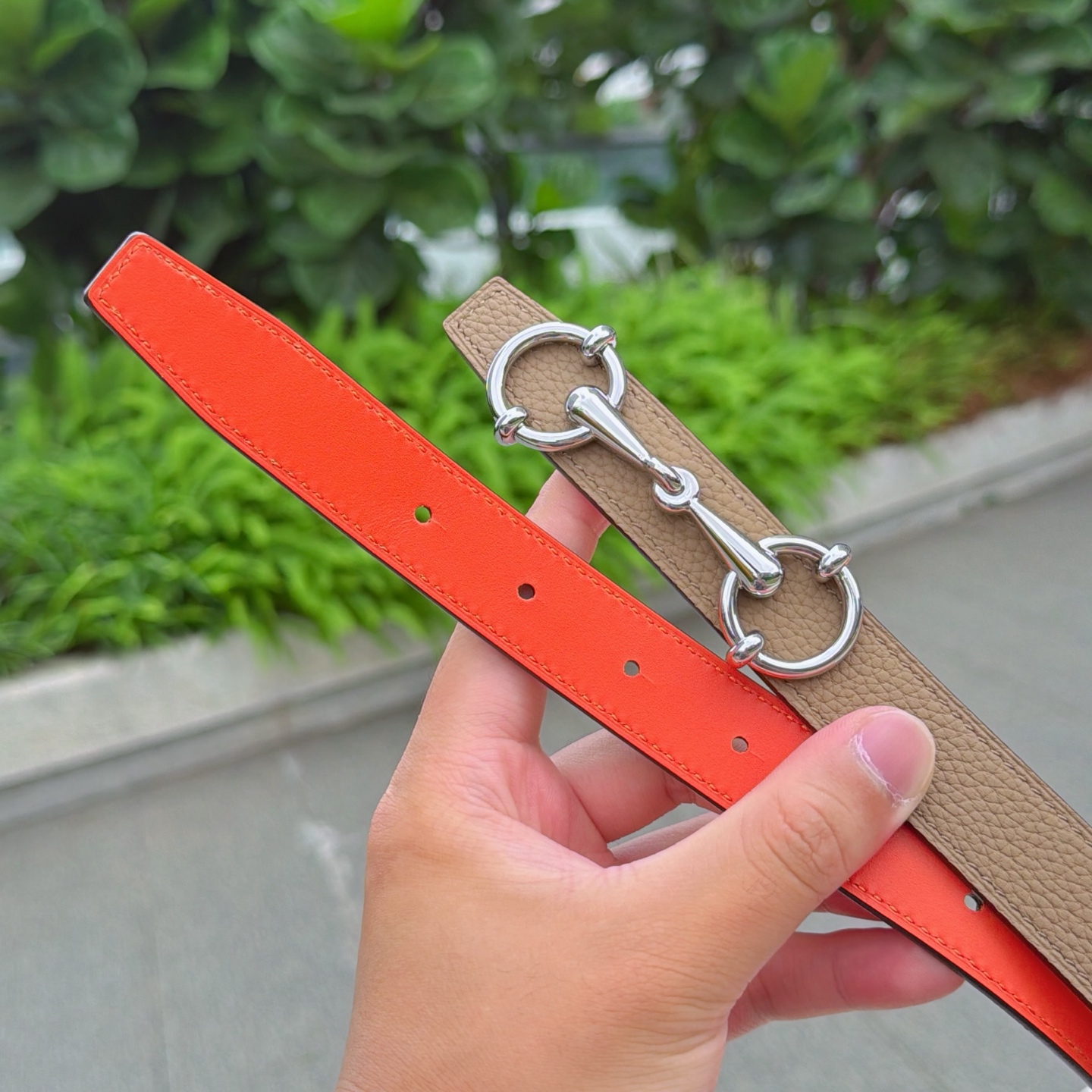 💥💥💥2.5cm爱马仕腰带，双面头层牛皮，长度：75.80.85.90.95.100.105.110欧，