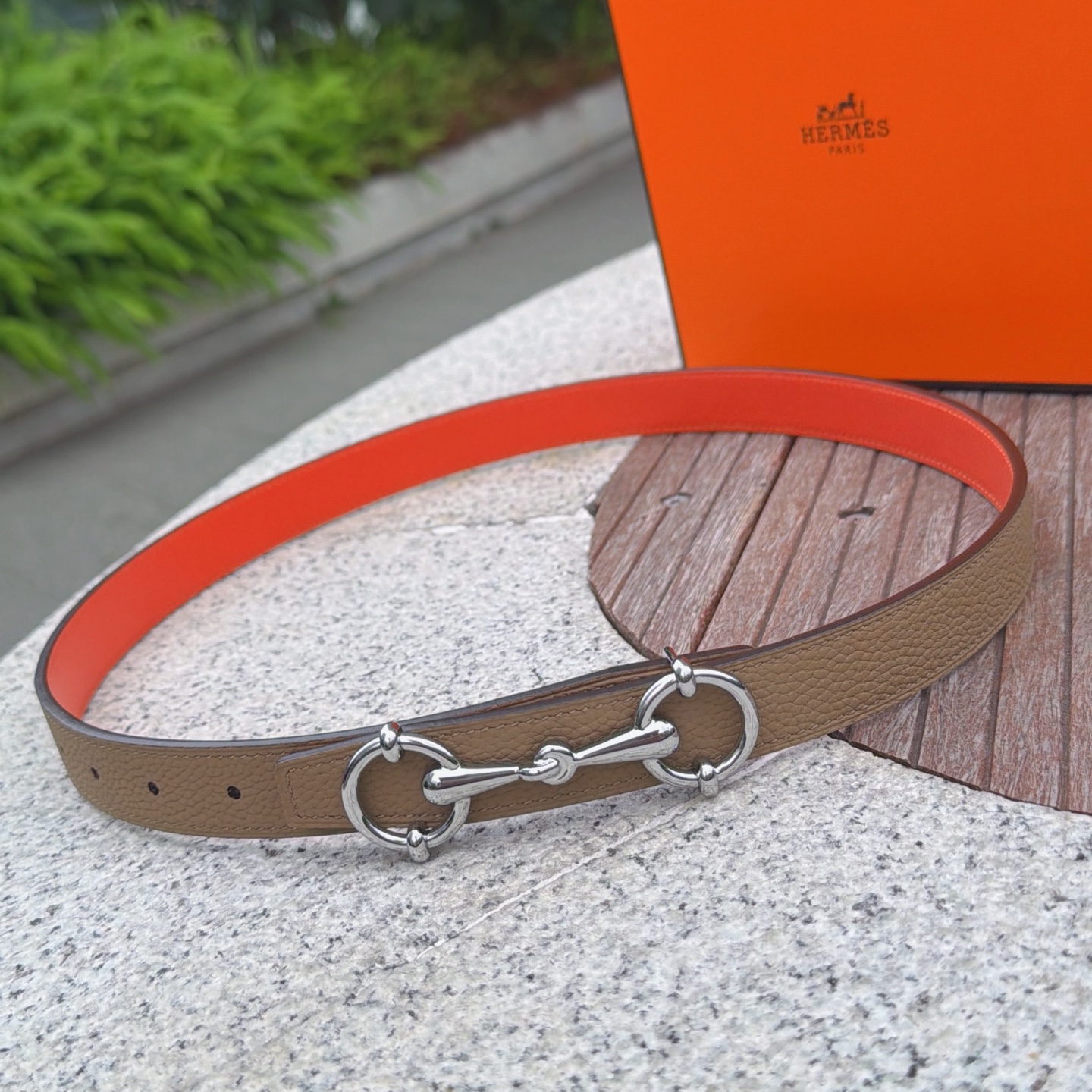 💥💥💥2.5cm爱马仕腰带，双面头层牛皮，长度：75.80.85.90.95.100.105.110欧，
