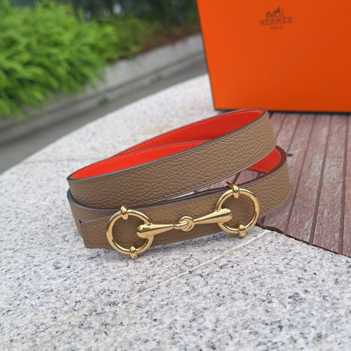 💥💥💥2.5cm爱马仕腰带，双面头层牛皮，长度：75.80.85.90.95.100.105.110欧，