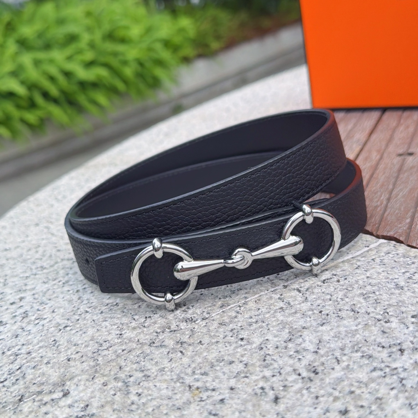 💥💥💥2.5cm爱马仕腰带，双面头层牛皮，长度：75.80.85.90.95.100.105.110欧，