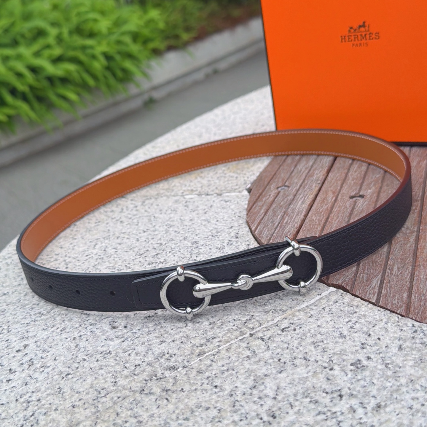 💥💥💥2.5cm爱马仕腰带，双面头层牛皮，长度：75.80.85.90.95.100.105.110欧，