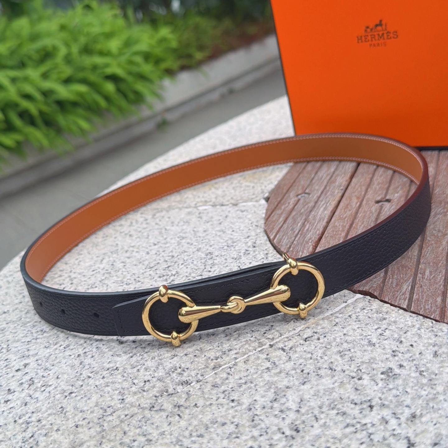 💥💥💥2.5cm爱马仕腰带，双面头层牛皮，长度：75.80.85.90.95.100.105.110欧，