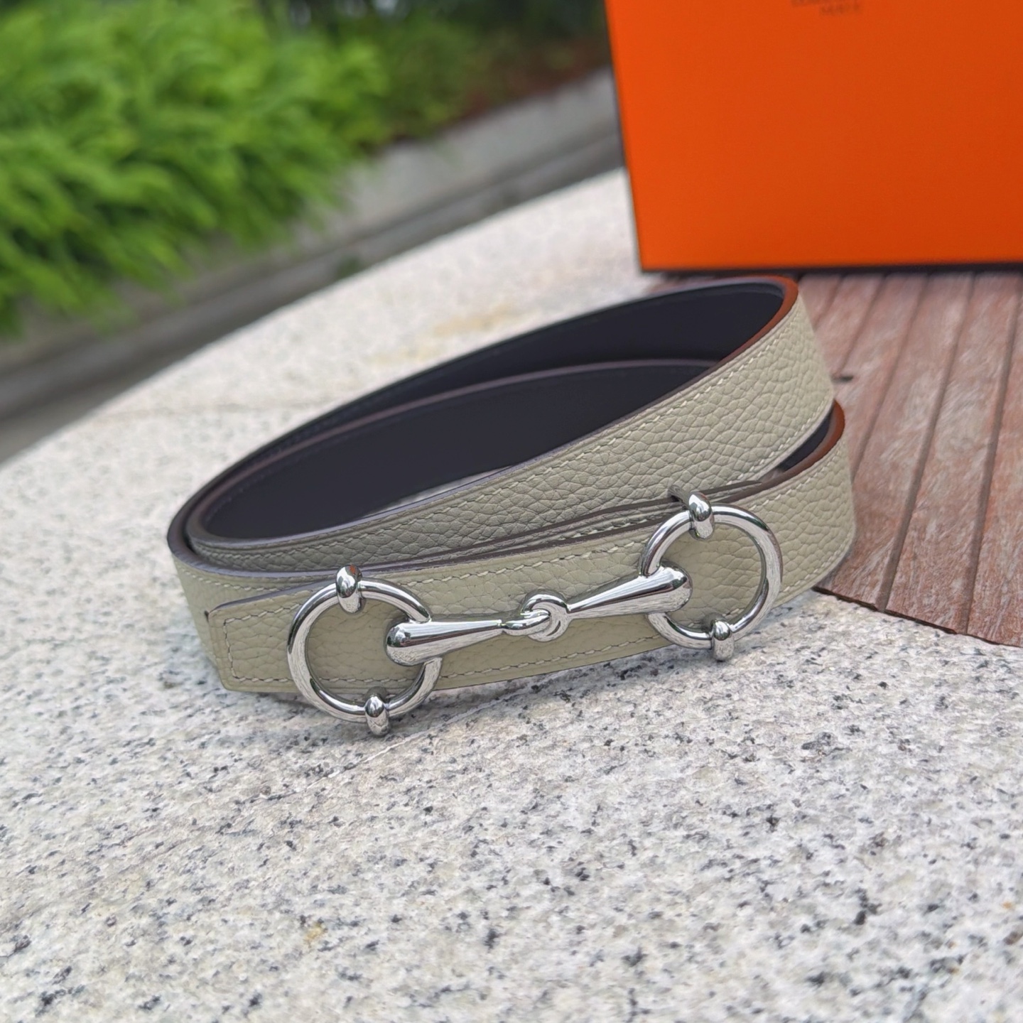 💥💥💥2.5cm爱马仕腰带，双面头层牛皮，长度：75.80.85.90.95.100.105.110欧，