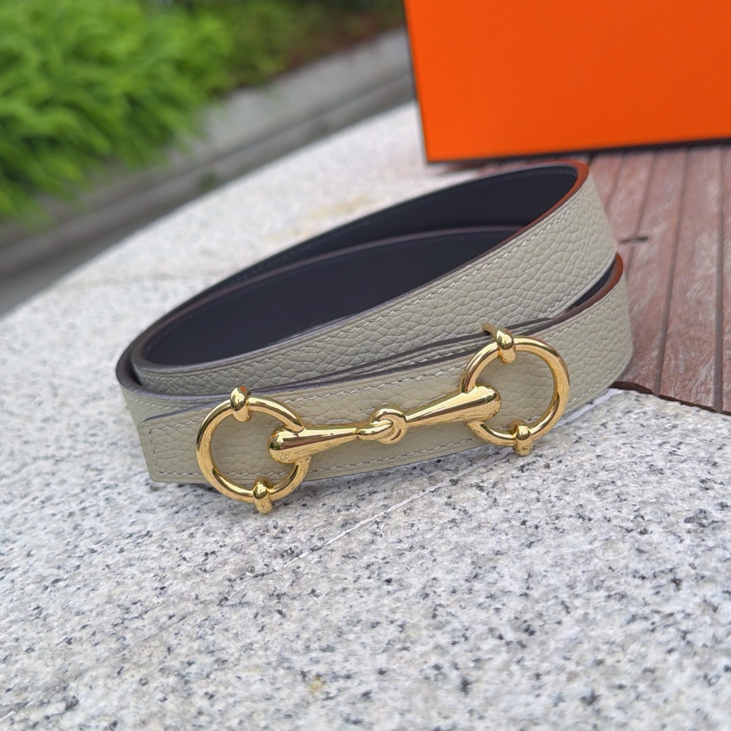 💥💥💥2.5cm爱马仕腰带，双面头层牛皮，长度：75.80.85.90.95.100.105.110欧，
