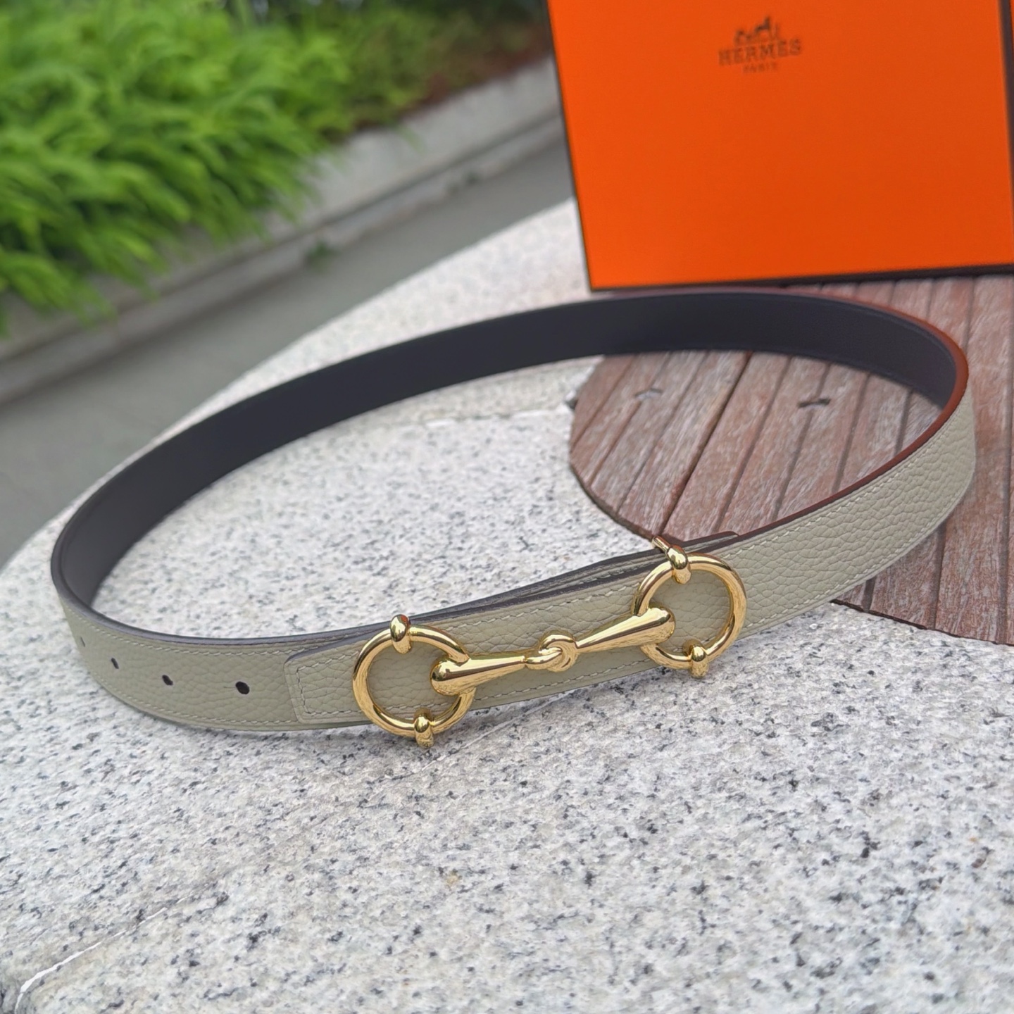 💥💥💥2.5cm爱马仕腰带，双面头层牛皮，长度：75.80.85.90.95.100.105.110欧，