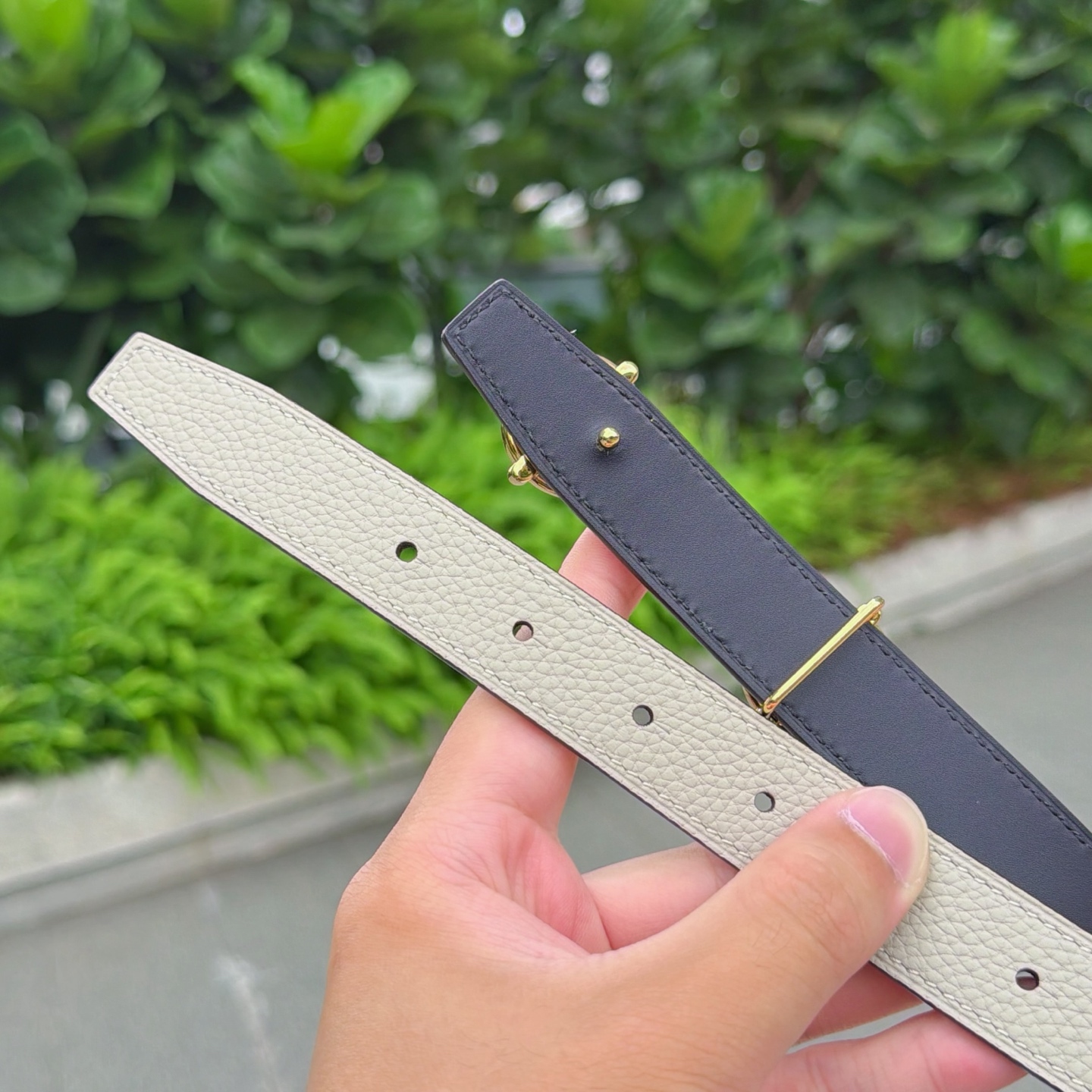 💥💥💥2.5cm爱马仕腰带，双面头层牛皮，长度：75.80.85.90.95.100.105.110欧，