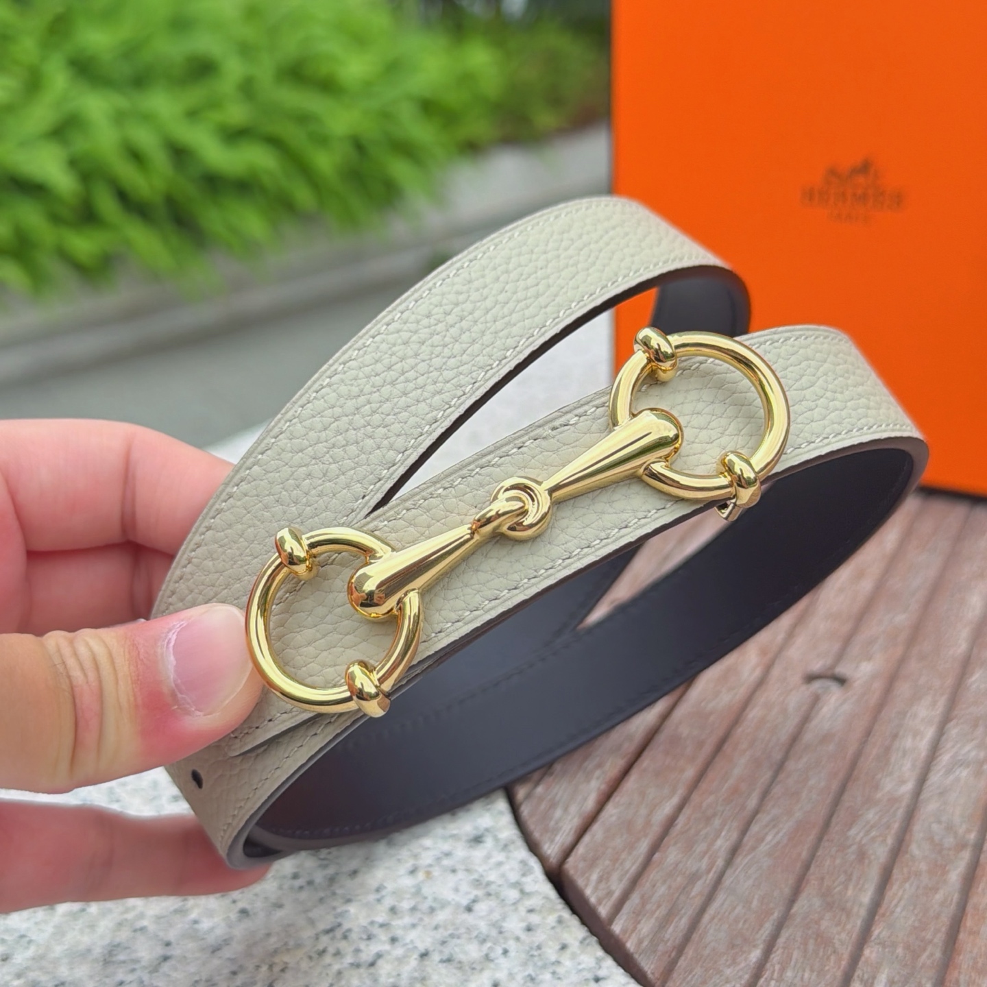 💥💥💥2.5cm爱马仕腰带，双面头层牛皮，长度：75.80.85.90.95.100.105.110欧，