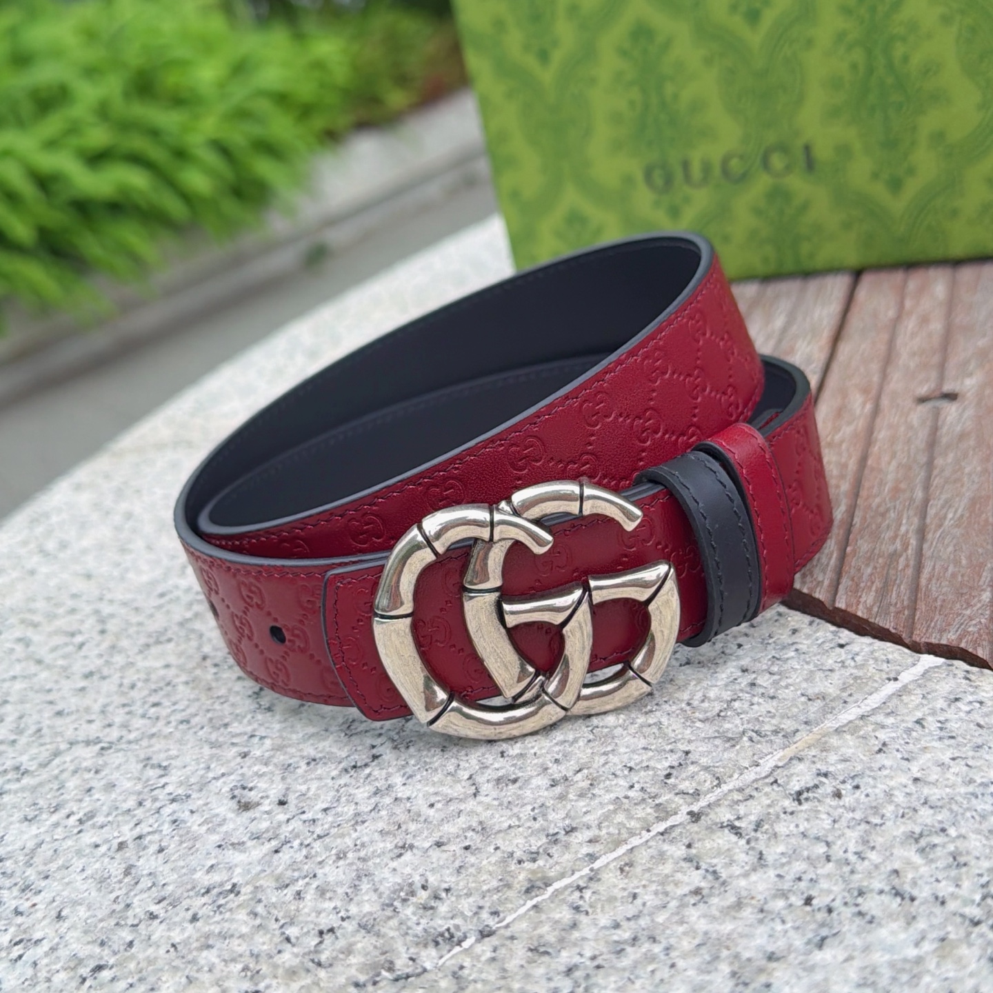 💥💥💥3.0cm 古驰 腰带，双面头层牛皮，长度：75.80.85.90.95.100.105欧，铜五金