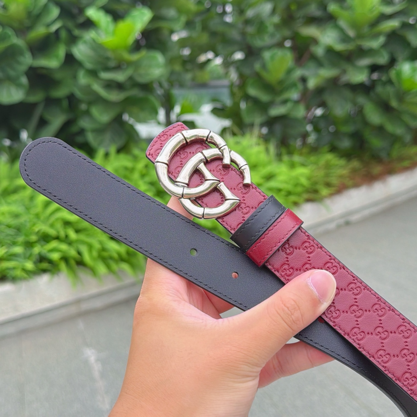 💥💥💥3.0cm 古驰 腰带，双面头层牛皮，长度：75.80.85.90.95.100.105欧，铜五金