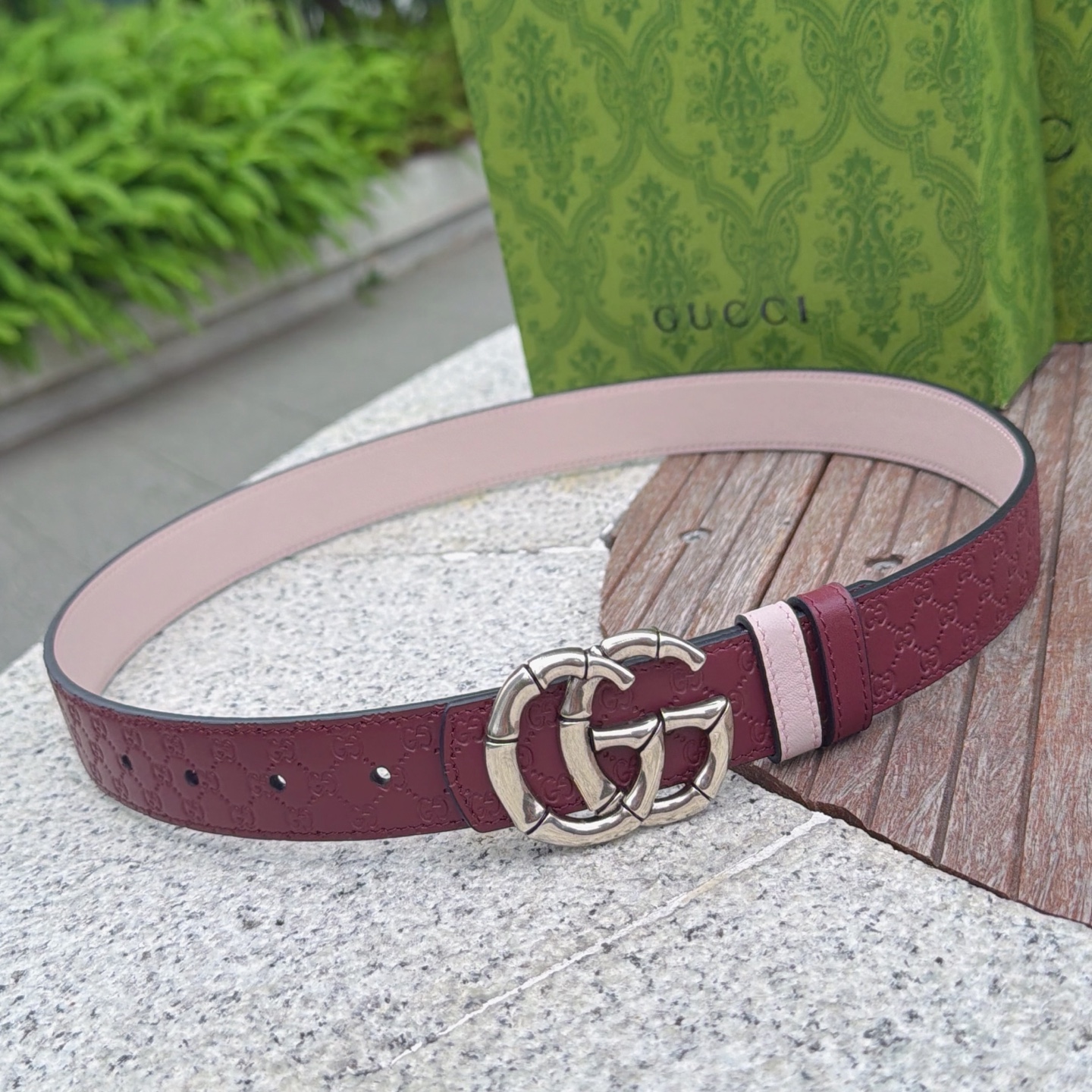 💥💥💥3.0cm 古驰 腰带，双面头层牛皮，长度：75.80.85.90.95.100.105欧，铜五金