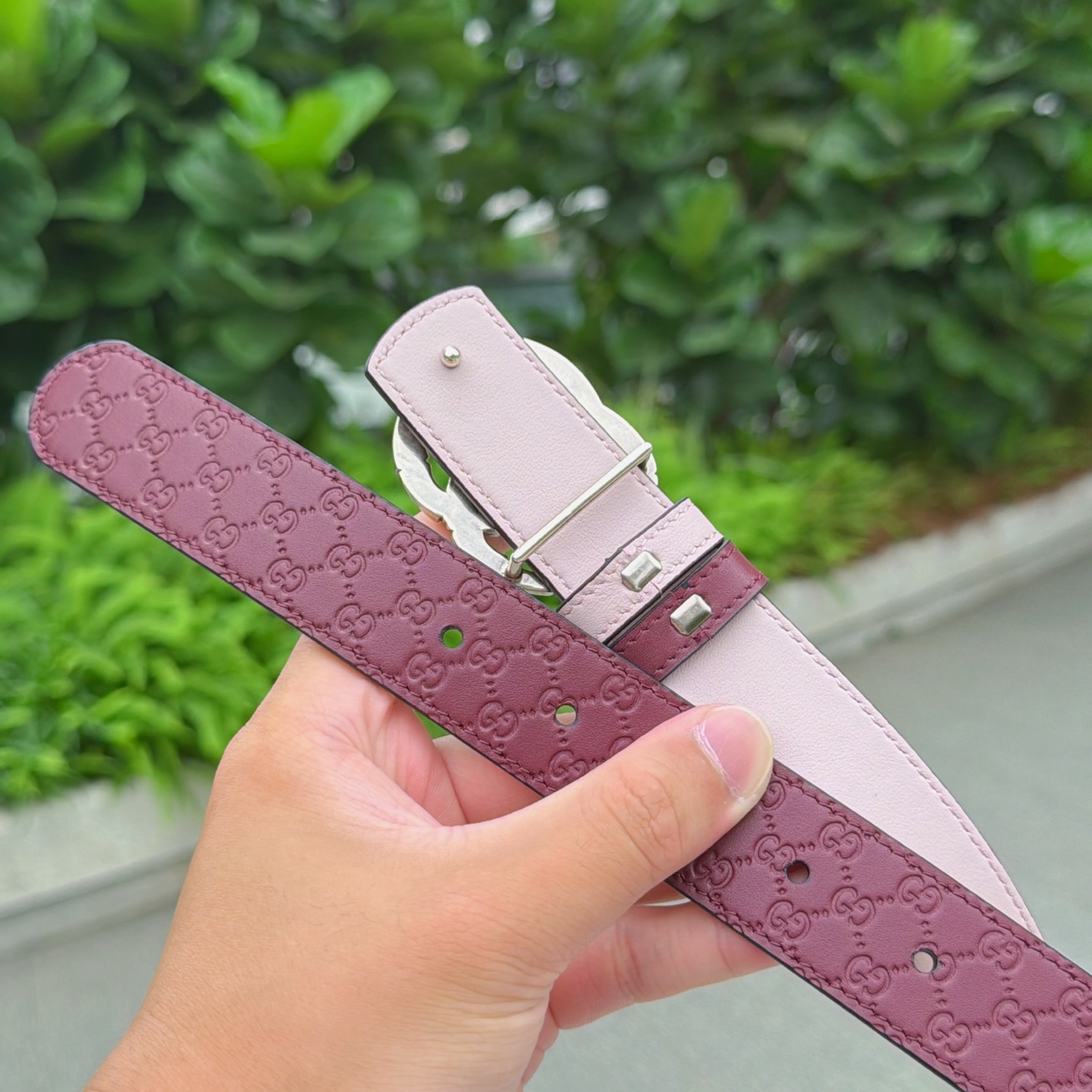 💥💥💥3.0cm 古驰 腰带，双面头层牛皮，长度：75.80.85.90.95.100.105欧，铜五金