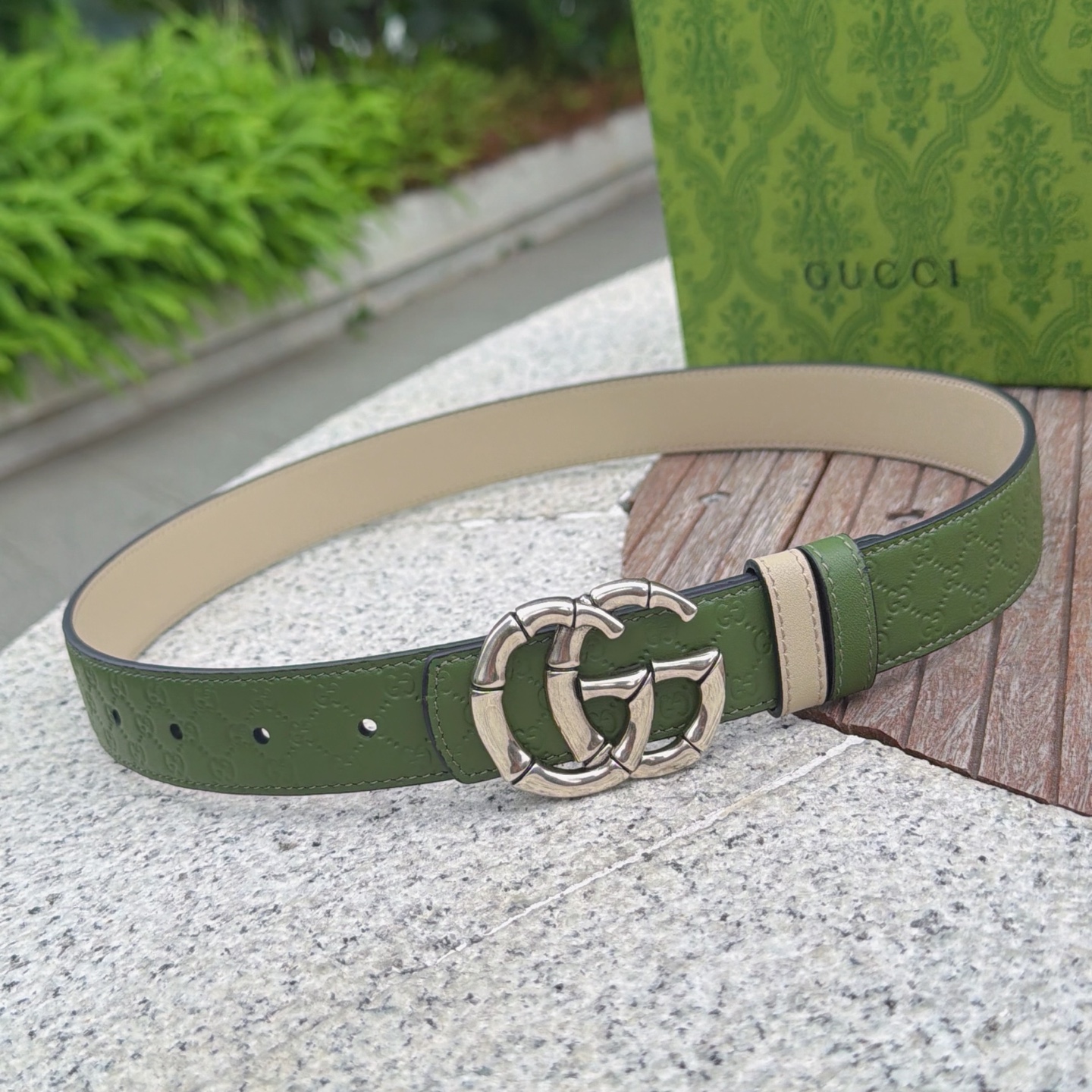 💥💥💥3.0cm 古驰 腰带，双面头层牛皮，长度：75.80.85.90.95.100.105欧，铜五金