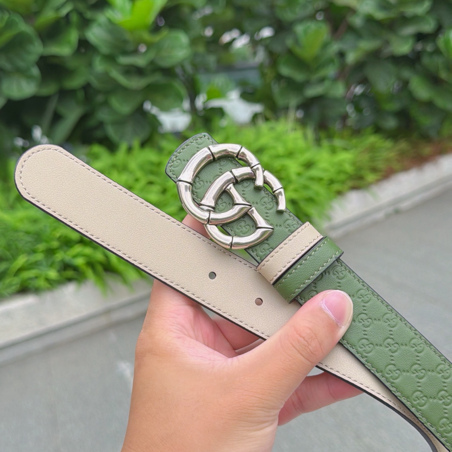 💥💥💥3.0cm 古驰 腰带，双面头层牛皮，长度：75.80.85.90.95.100.105欧，铜五金