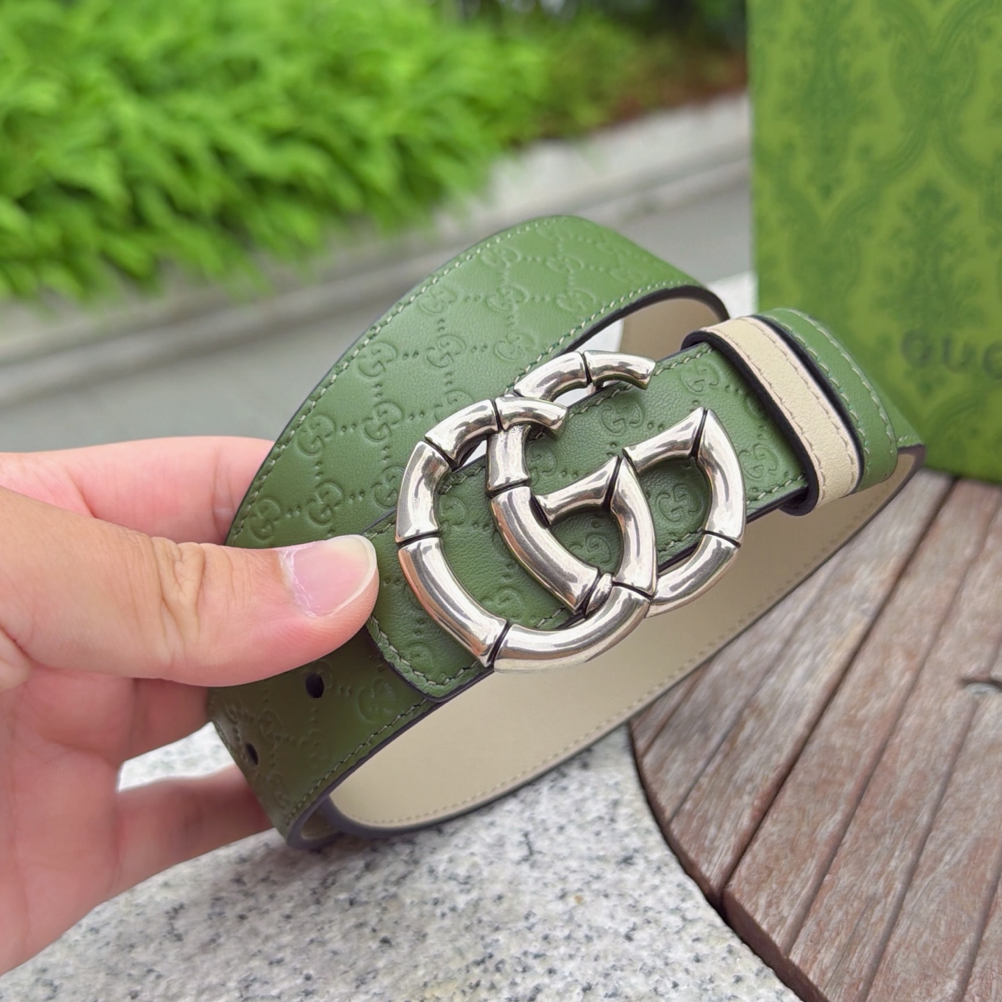 💥💥💥3.0cm 古驰 腰带，双面头层牛皮，长度：75.80.85.90.95.100.105欧，铜五金