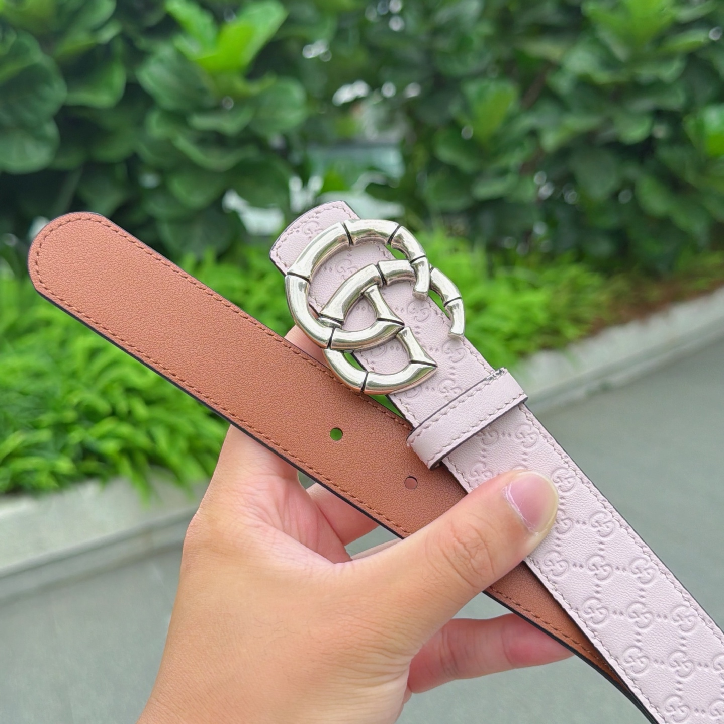 💥💥💥3.0cm 古驰 腰带，双面头层牛皮，长度：75.80.85.90.95.100.105欧，铜五金