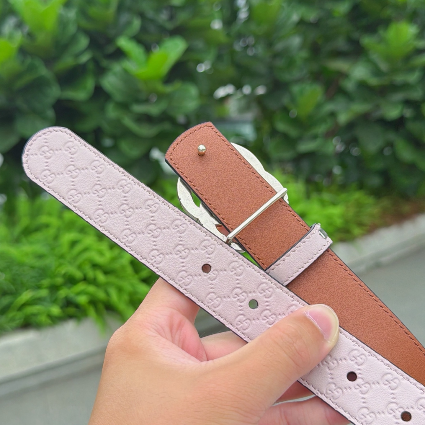 💥💥💥3.0cm 古驰 腰带，双面头层牛皮，长度：75.80.85.90.95.100.105欧，铜五金