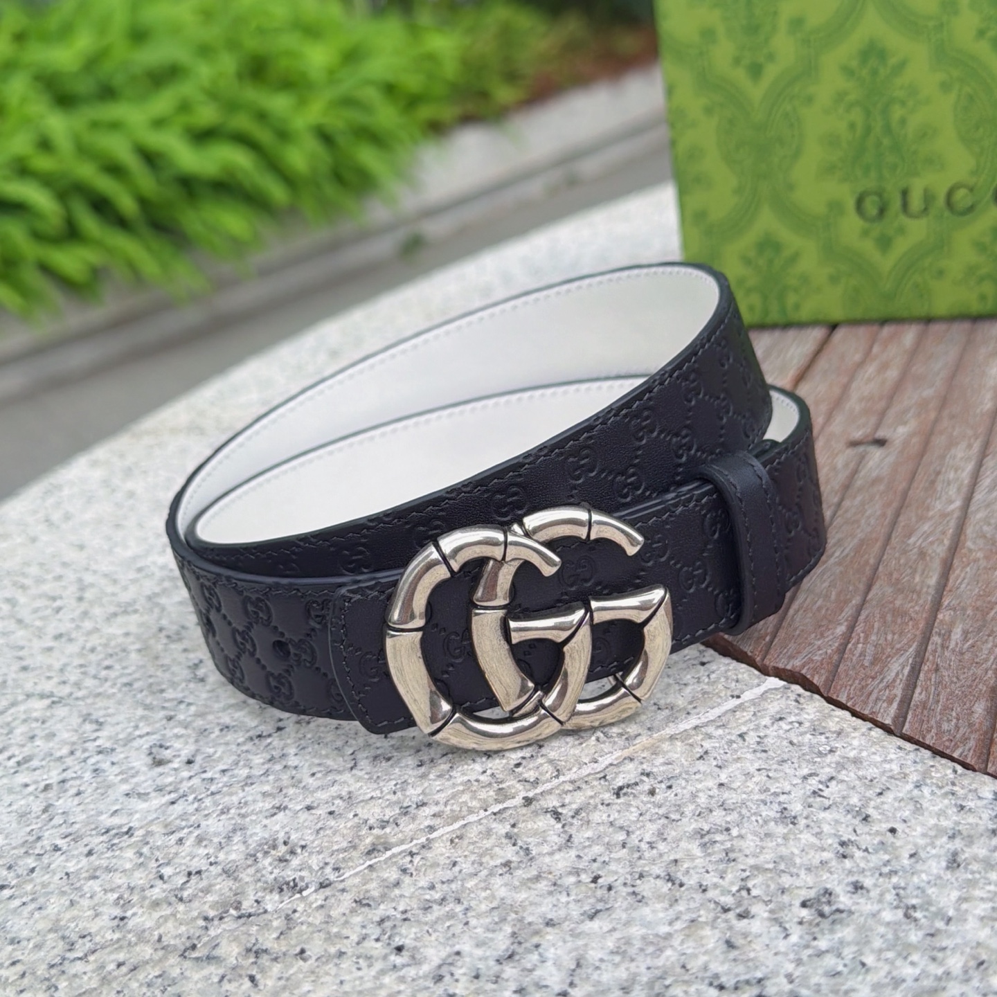 💥💥💥3.0cm 古驰 腰带，双面头层牛皮，长度：75.80.85.90.95.100.105欧，铜五金