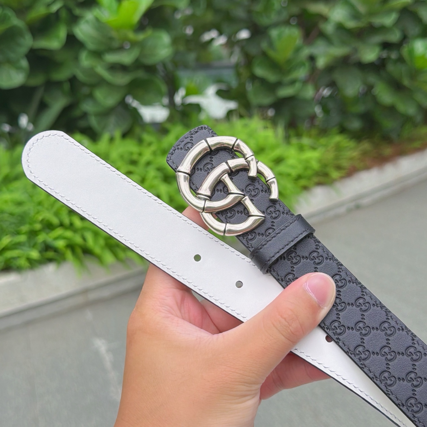 💥💥💥3.0cm 古驰 腰带，双面头层牛皮，长度：75.80.85.90.95.100.105欧，铜五金