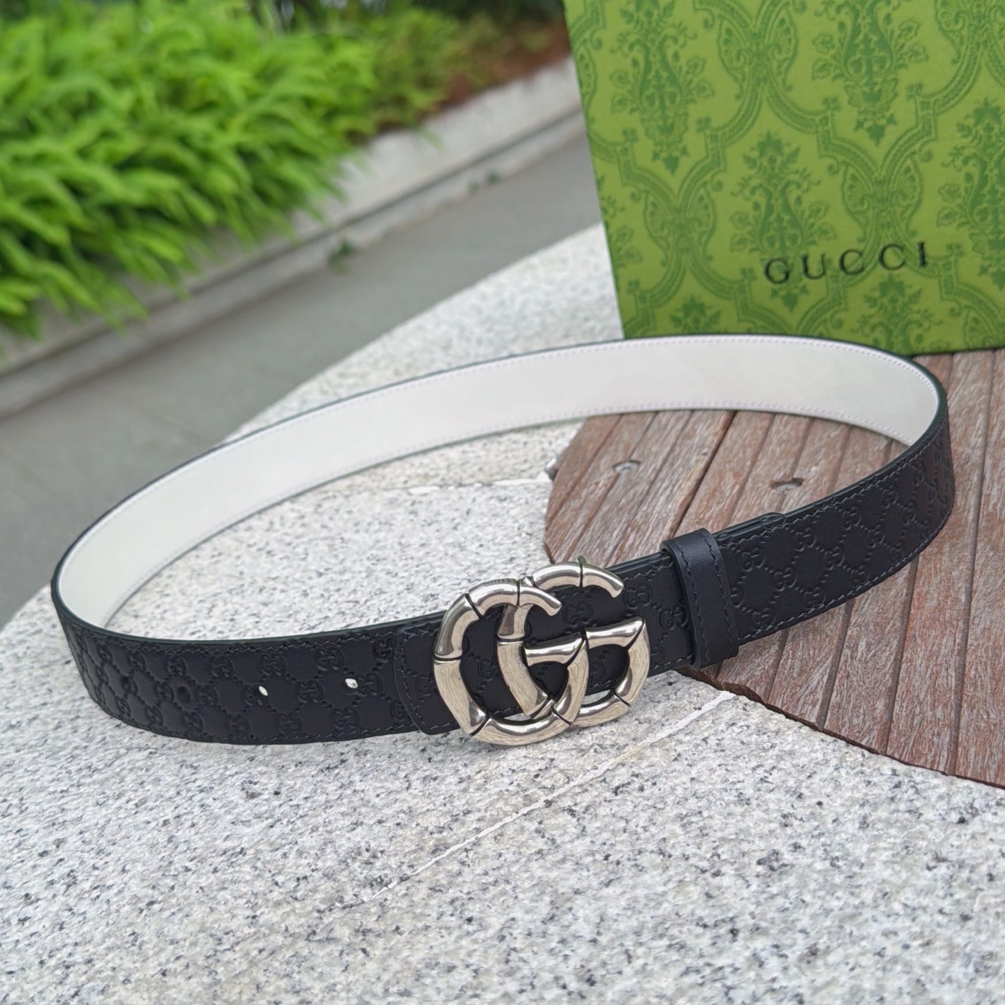 💥💥💥3.0cm 古驰 腰带，双面头层牛皮，长度：75.80.85.90.95.100.105欧，铜五金