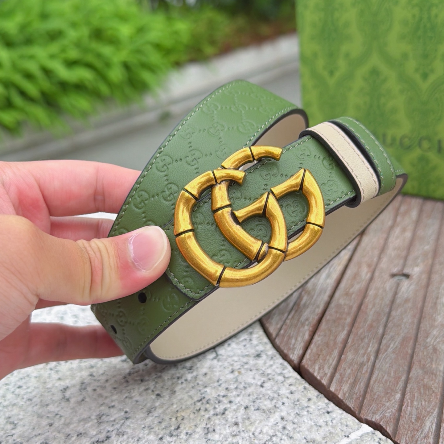 💥💥💥3.0cm 古驰 腰带，双面头层牛皮，长度：75.80.85.90.95.100.105欧，铜五金