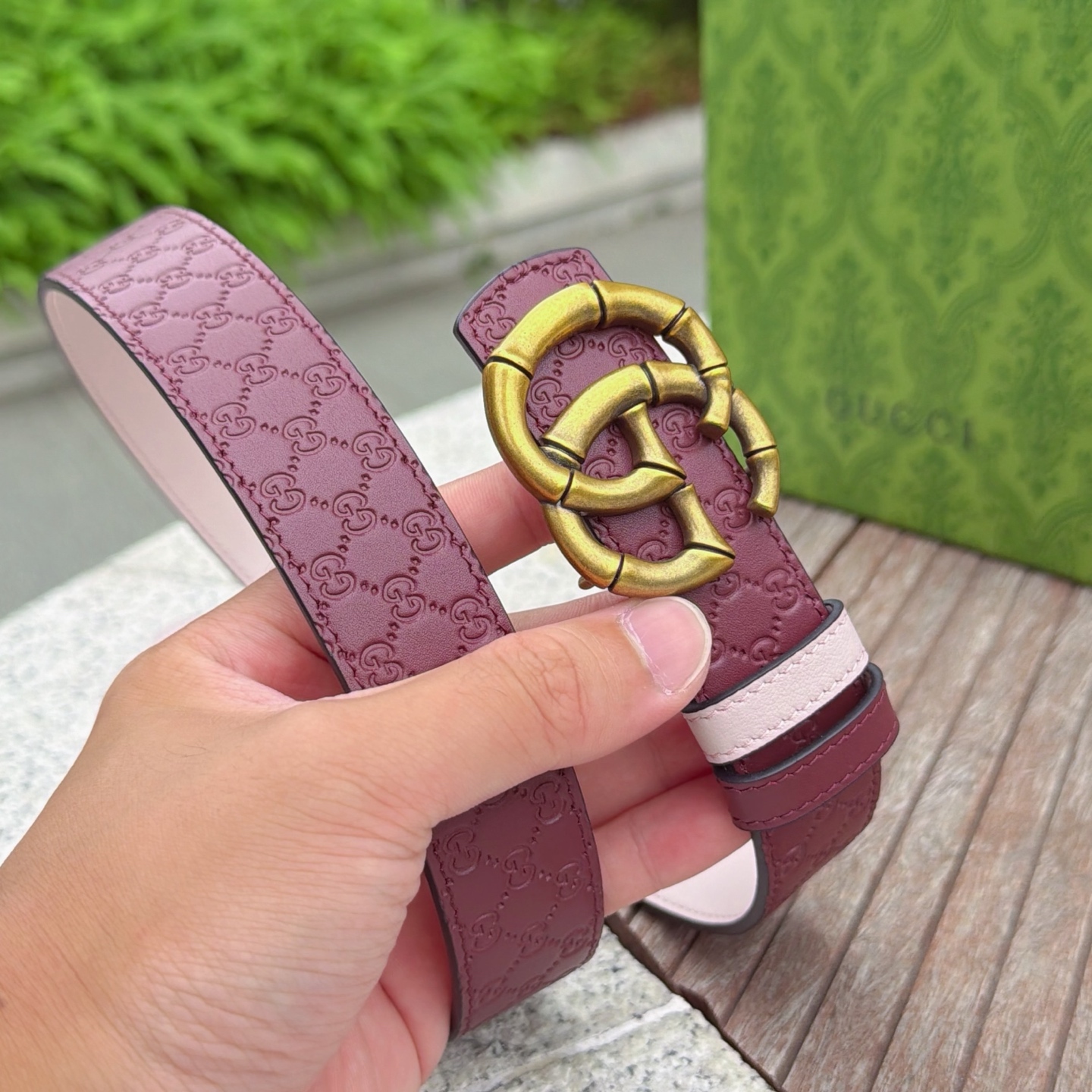 💥💥💥3.0cm 古驰 腰带，双面头层牛皮，长度：75.80.85.90.95.100.105欧，铜五金