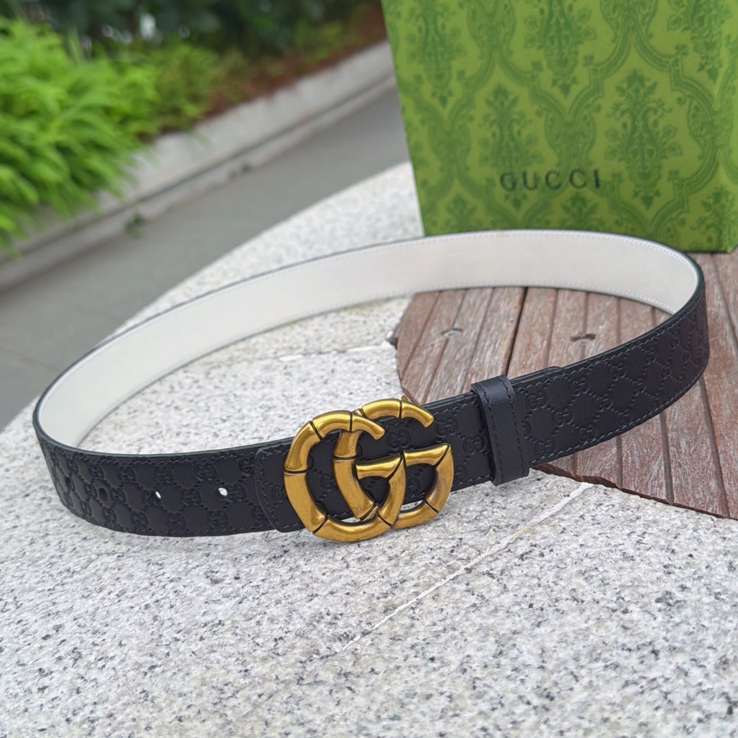 💥💥💥3.0cm 古驰 腰带，双面头层牛皮，长度：75.80.85.90.95.100.105欧，铜五金