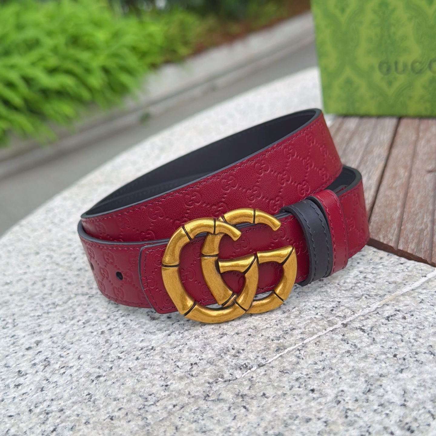 💥💥💥3.0cm 古驰 腰带，双面头层牛皮，长度：75.80.85.90.95.100.105欧，铜五金