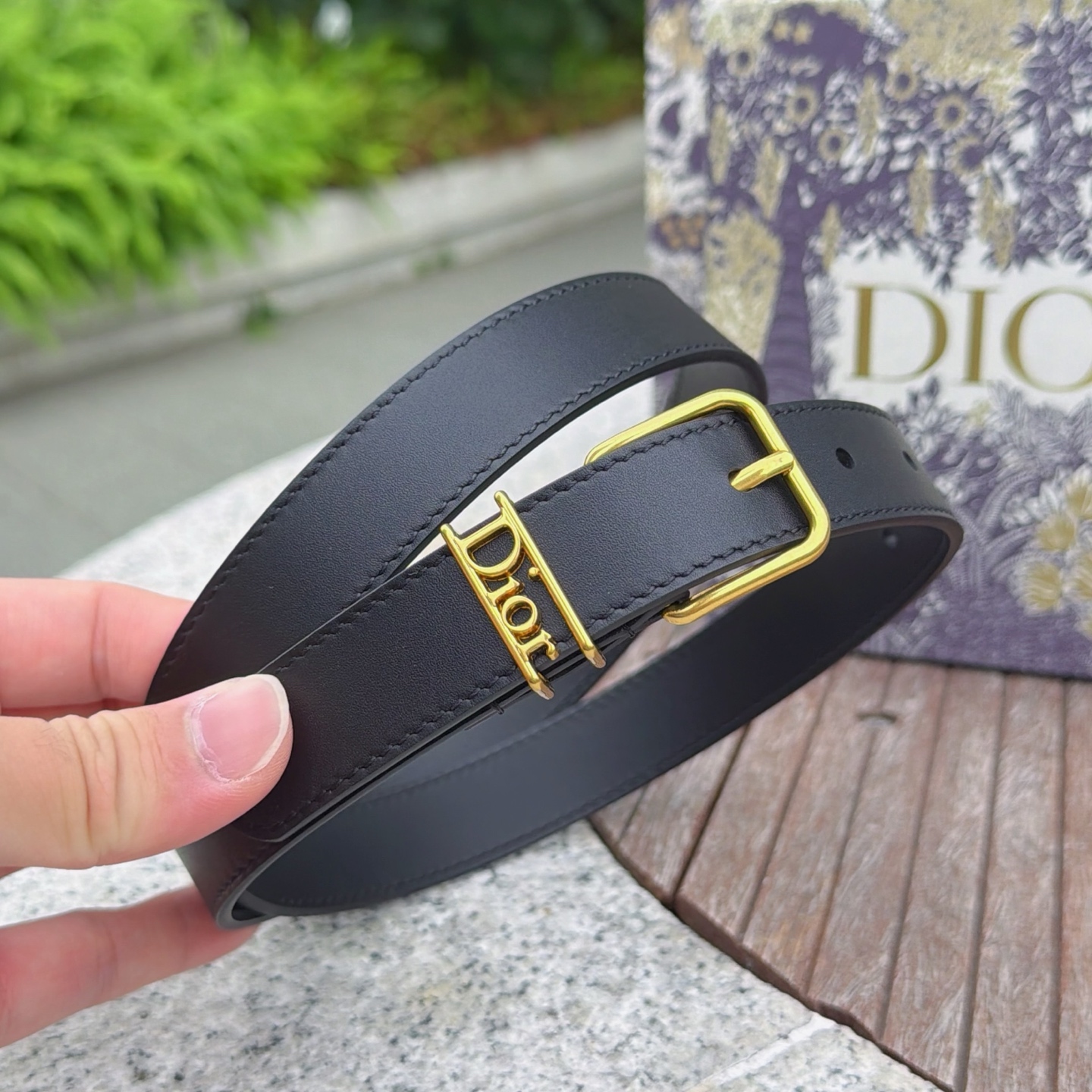 💥💥💥2.5cm迪奥Dior 腰带，头层牛皮，长度：75.80.85.90.95.100.105.110