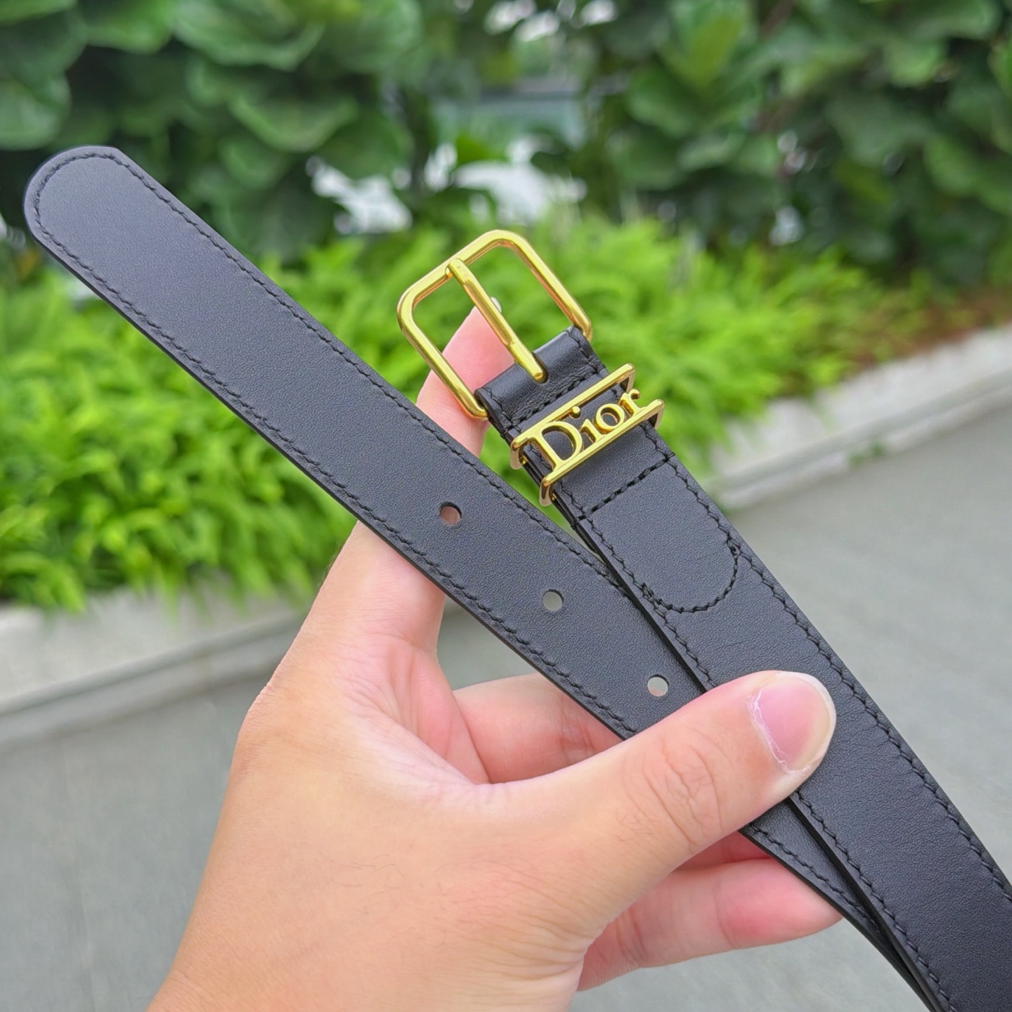 💥💥💥2.5cm迪奥Dior 腰带，头层牛皮，长度：75.80.85.90.95.100.105.110