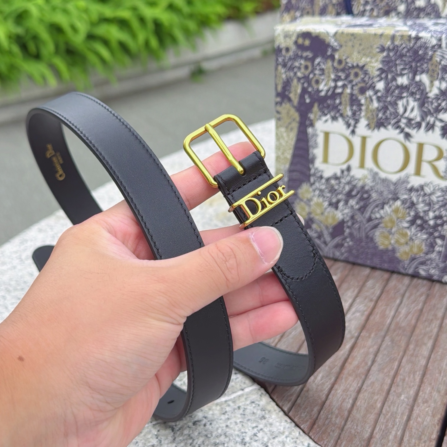💥💥💥2.5cm迪奥Dior 腰带，头层牛皮，长度：75.80.85.90.95.100.105.110