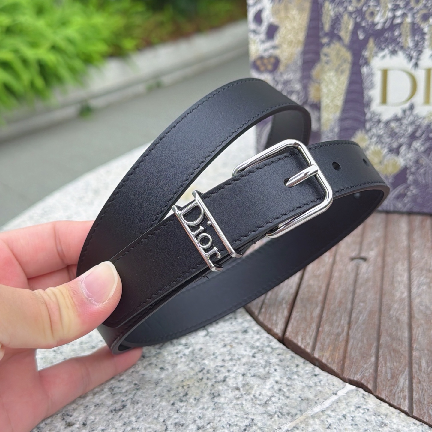 💥💥💥2.5cm迪奥Dior 腰带，头层牛皮，长度：75.80.85.90.95.100.105.110