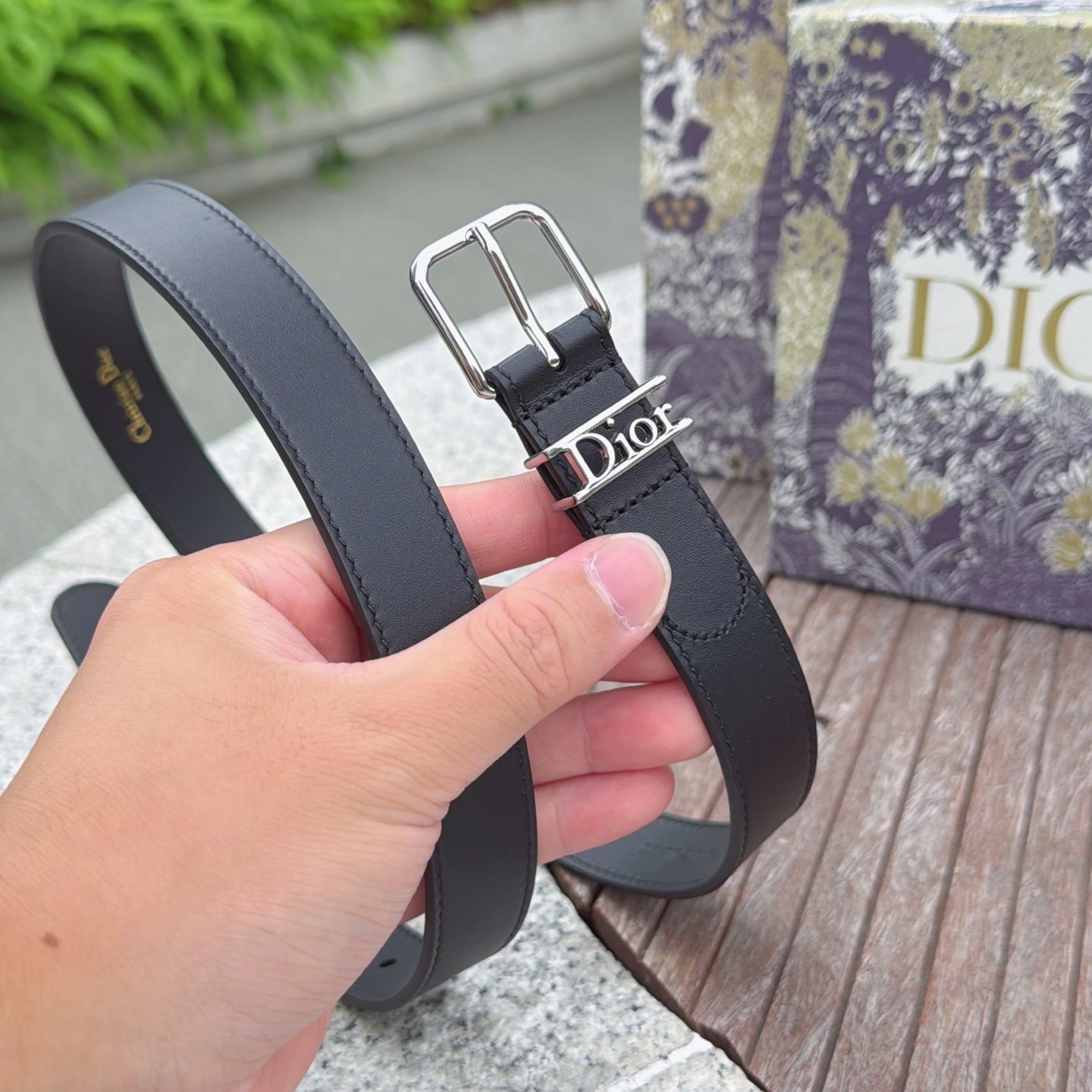 💥💥💥2.5cm迪奥Dior 腰带，头层牛皮，长度：75.80.85.90.95.100.105.110