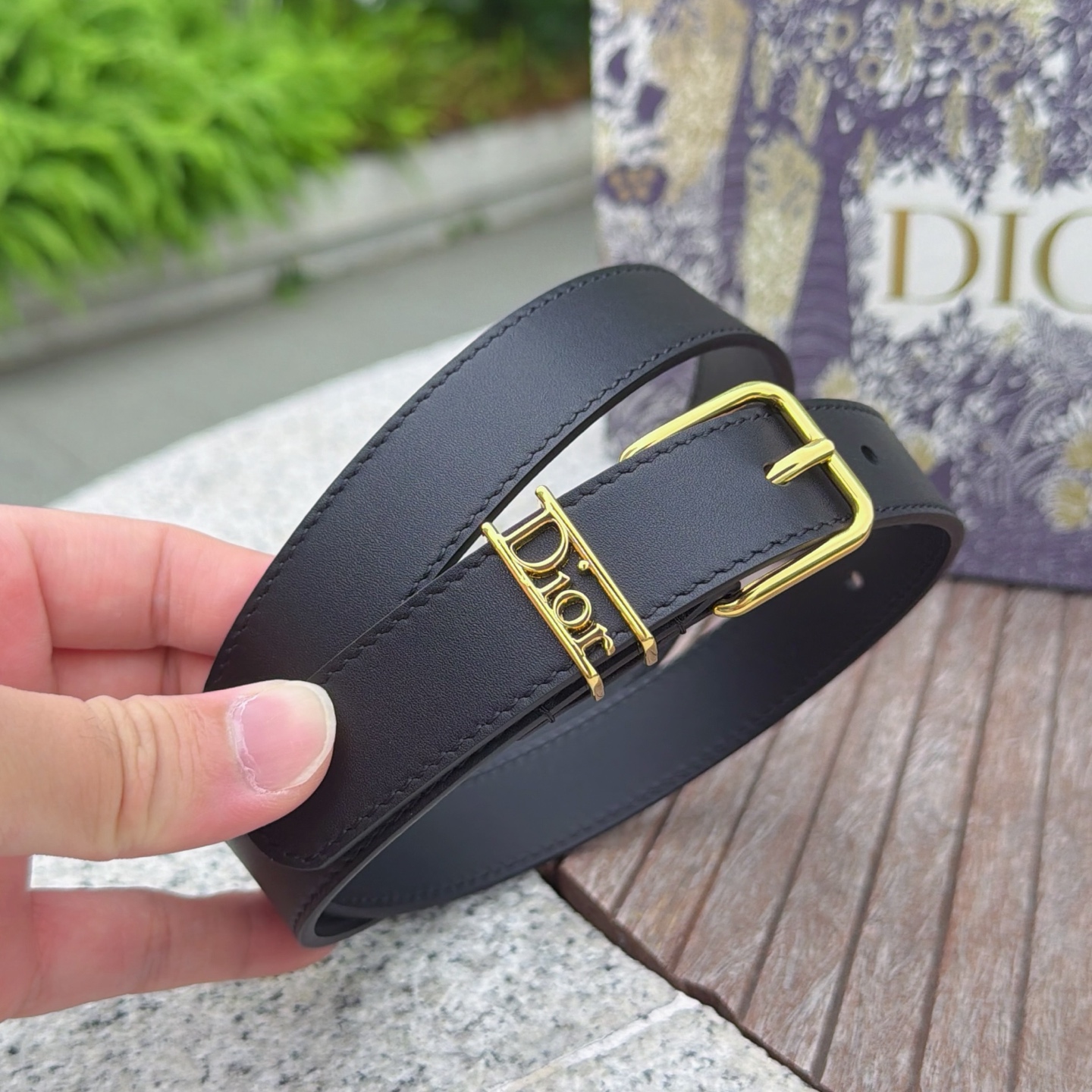 💥💥💥2.5cm迪奥Dior 腰带，头层牛皮，长度：75.80.85.90.95.100.105.110