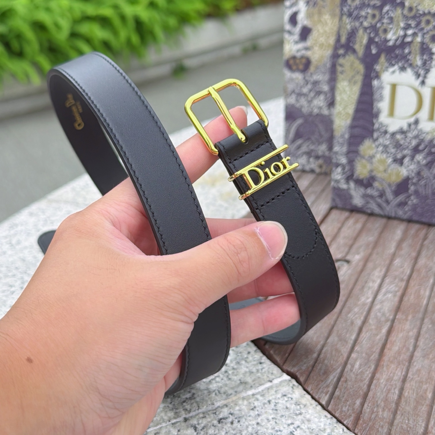 💥💥💥2.5cm迪奥Dior 腰带，头层牛皮，长度：75.80.85.90.95.100.105.110