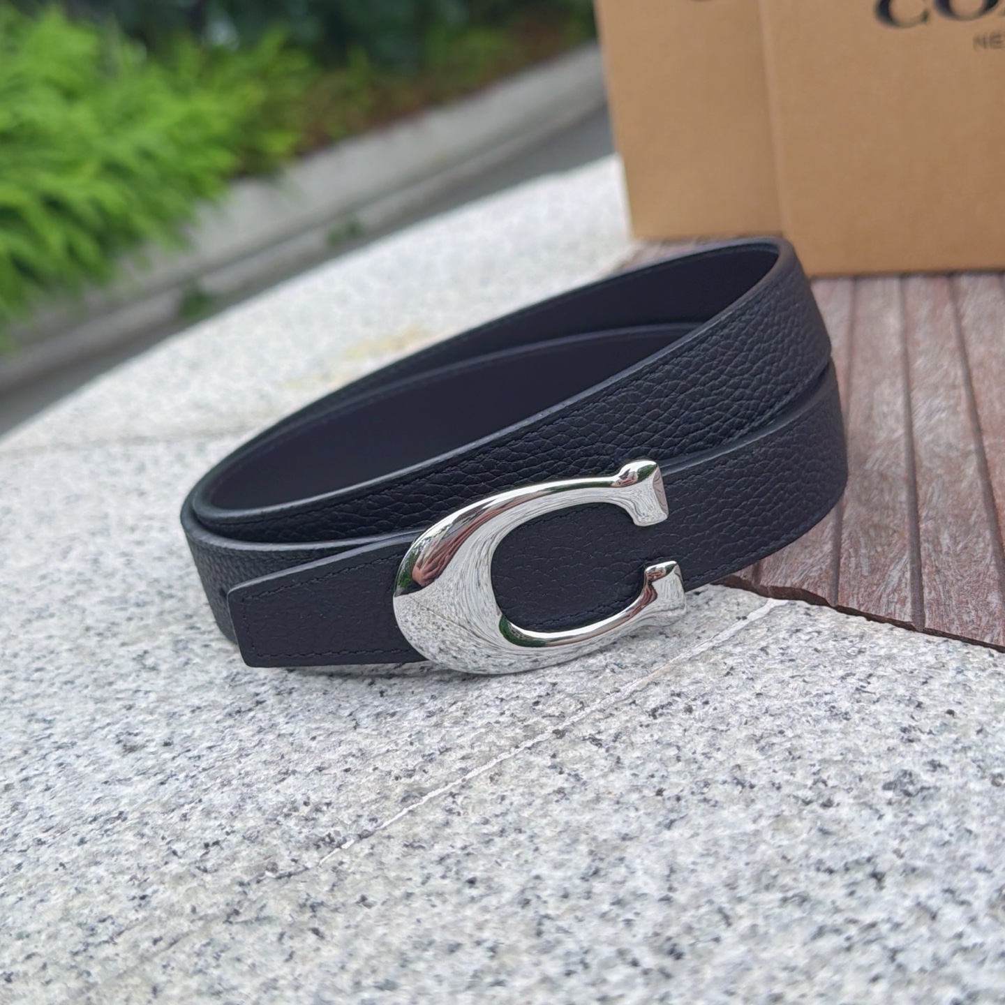 2.5cm蔻驰COACH腰带 双面头层牛皮-Chinese UA Cheap High Quatity Brand Clothes Bags handbags Sneakers wholesale wholesaler seller from China Factory suppliers Fashion Clothing Shoes best Quality Beautiful Price 2.5cm蔻驰COACH腰带 双面头层牛皮