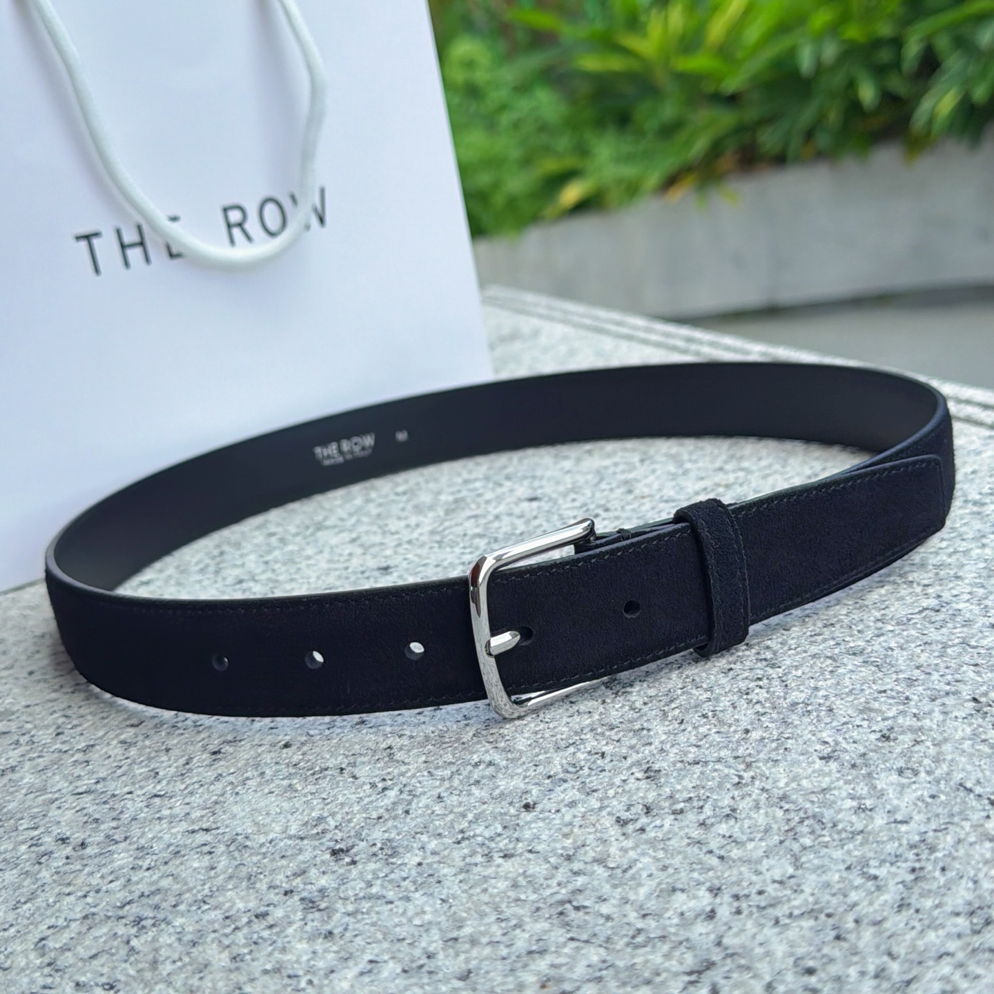 💥💥💥3.0cm THE  ROW腰带，绒面，头层牛皮，长度：75.80.85.90.95.100.欧，