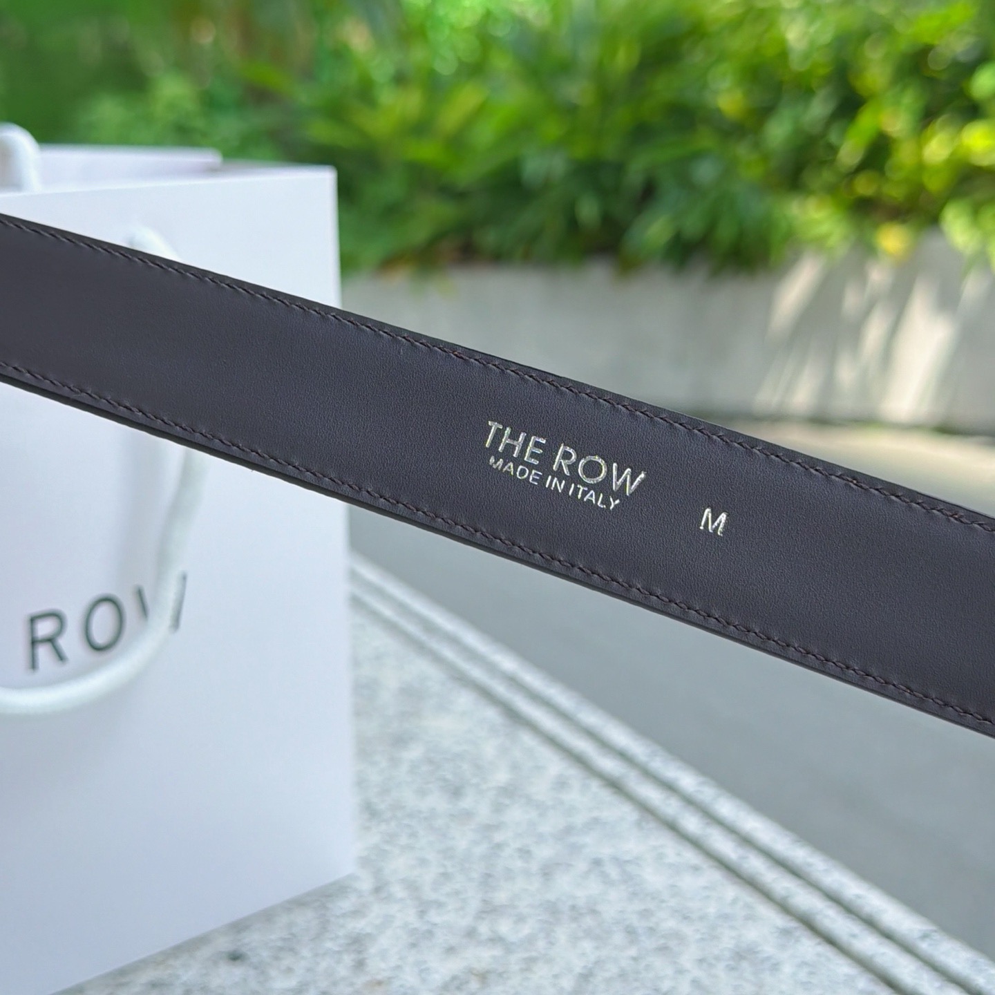 💥💥💥3.0cm THE  ROW腰带，绒面，头层牛皮，长度：75.80.85.90.95.100.欧，