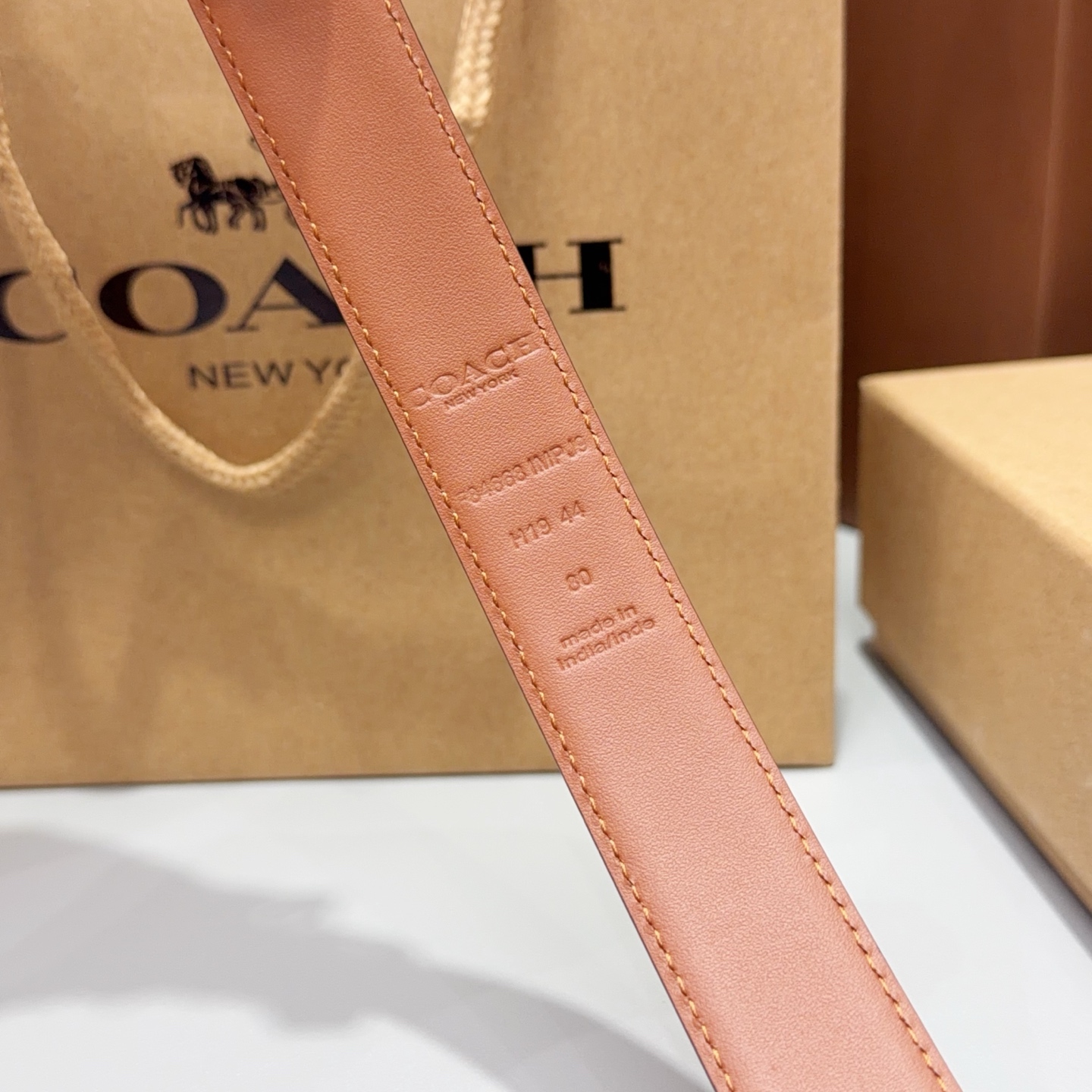💥💥💥2.5cm蔻驰COACH腰带，双面头层牛皮，长度：75.80.85.90.95.100.105欧，