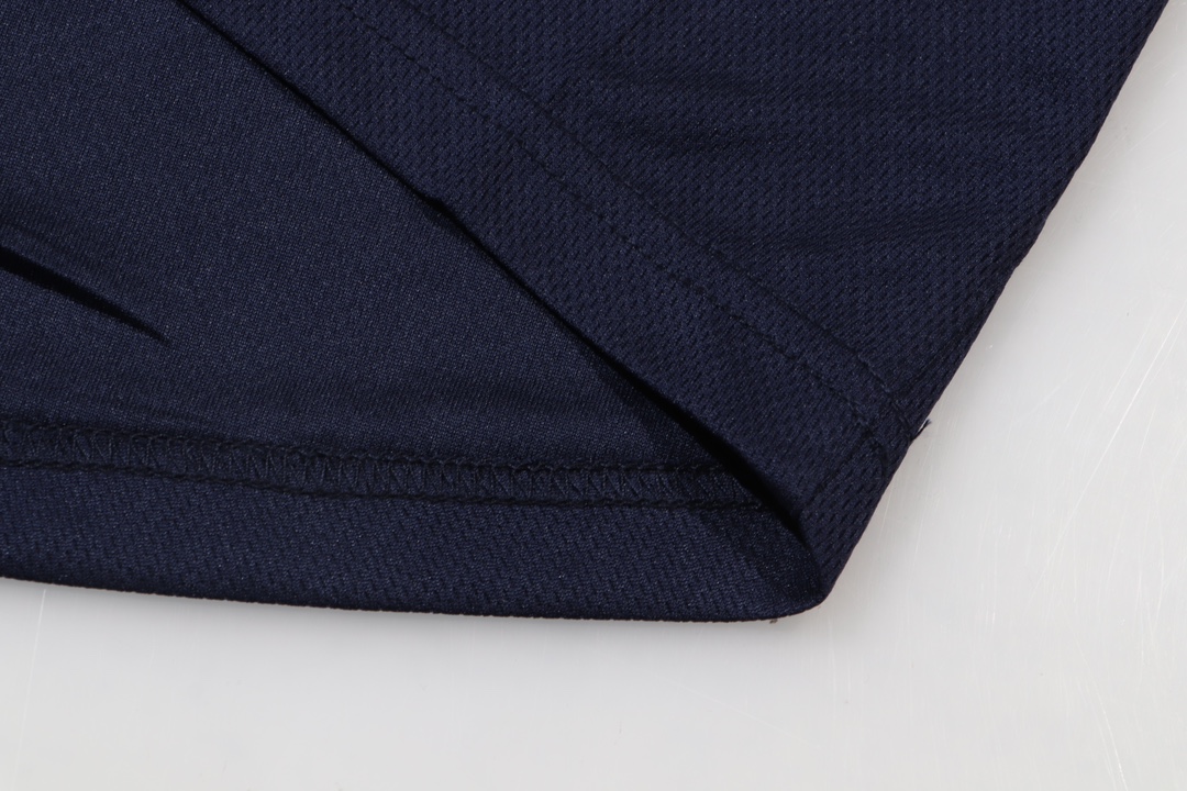 Balenciaga Jersey Top - Paris Logo, Navy Blue, Short Sleeve, Sizes S-XL 8 i1707024577 5534 1