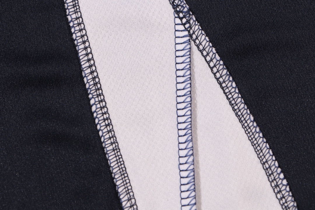 Balenciaga Jersey Top - Paris Logo, Navy Blue, Short Sleeve, Sizes S-XL 4 i1707024577 999 5