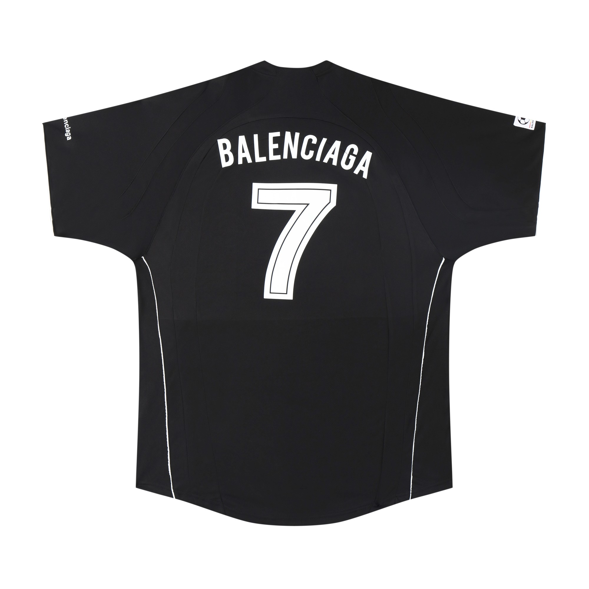 Adidas x Balenciaga Black Jersey Top - Designer Collaboration T-Shirt 3 a1709408109400 3227