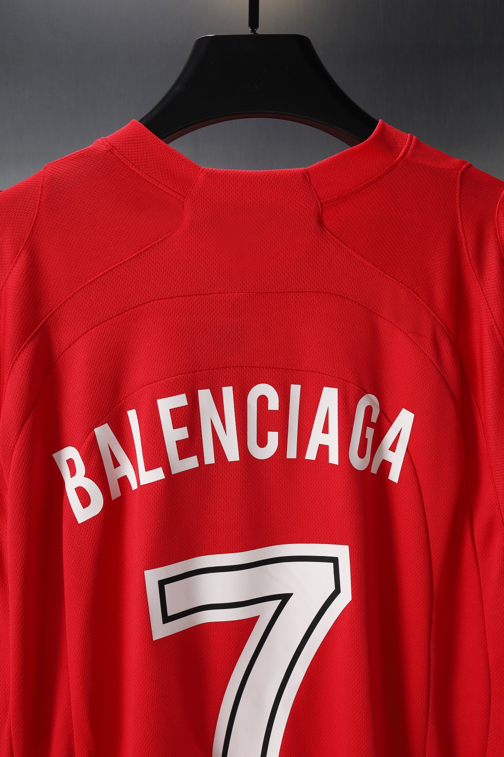Balenciaga BLNCG Jersey Top - Stylish Red Tee, Sizes S-XL Available Now! 7 a1710963424843 4554